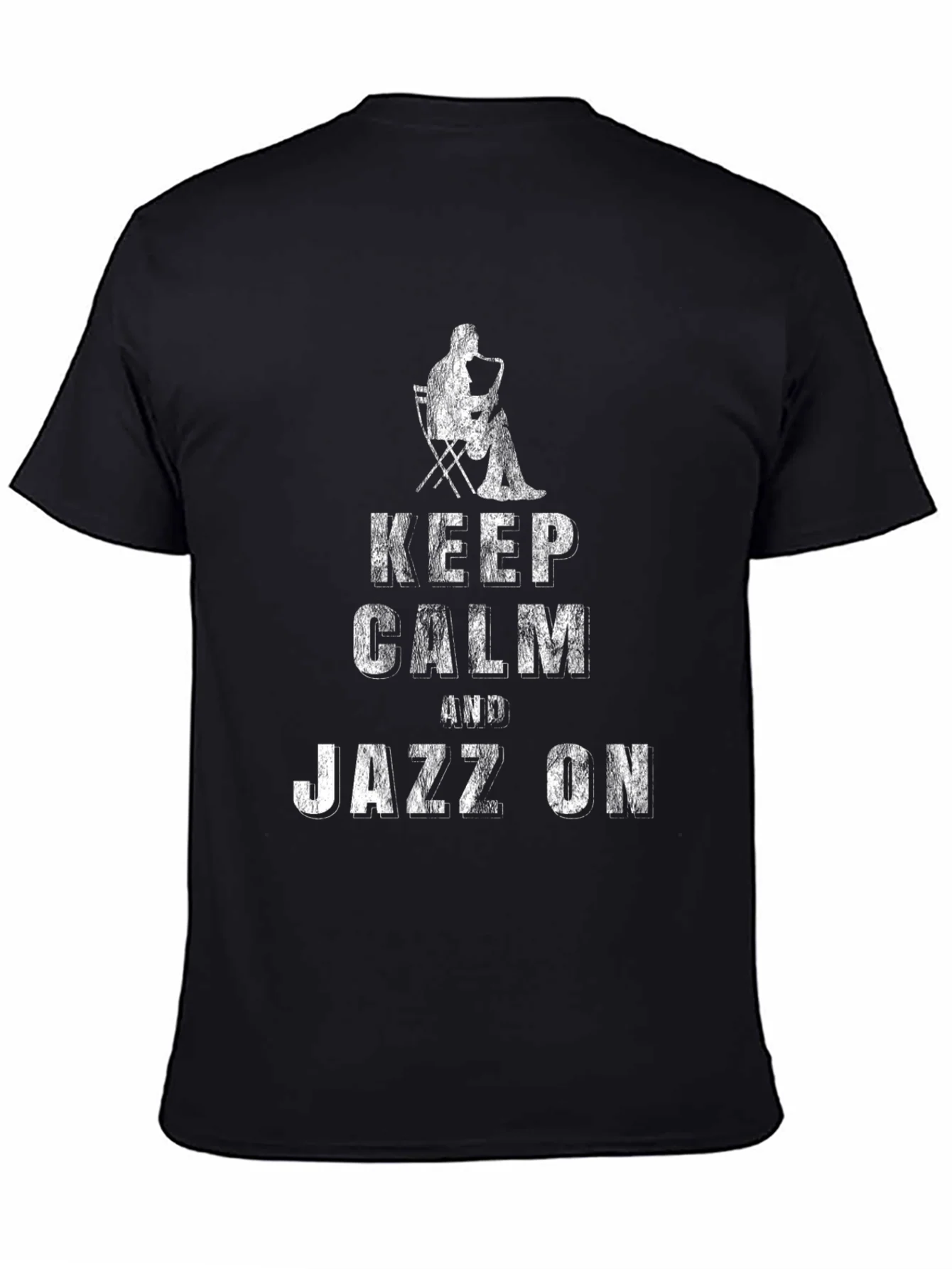 Keep Calm and Jazz On Graphic T-Shirt