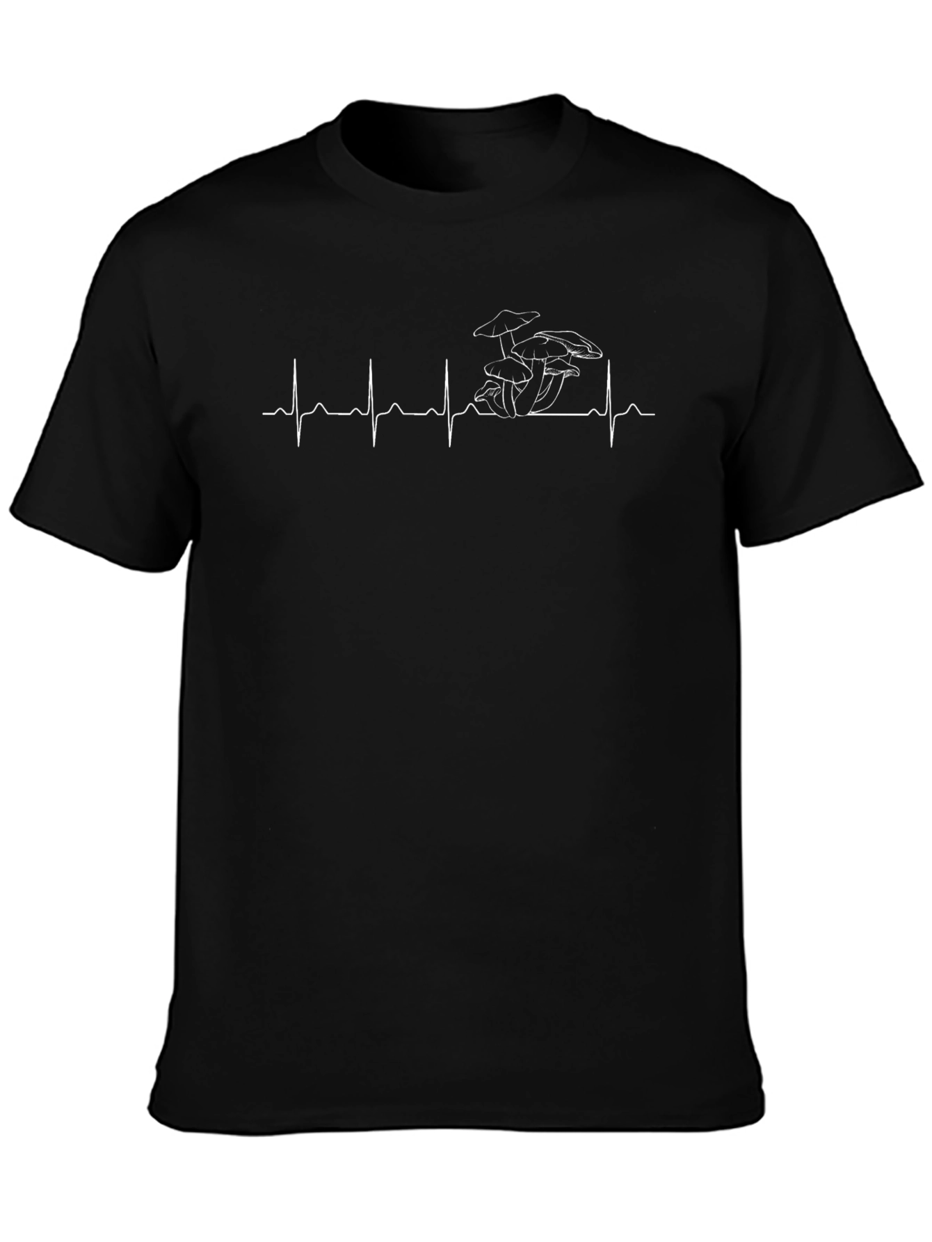 Mushroom Heartbeat Graphic Tee - Unisex