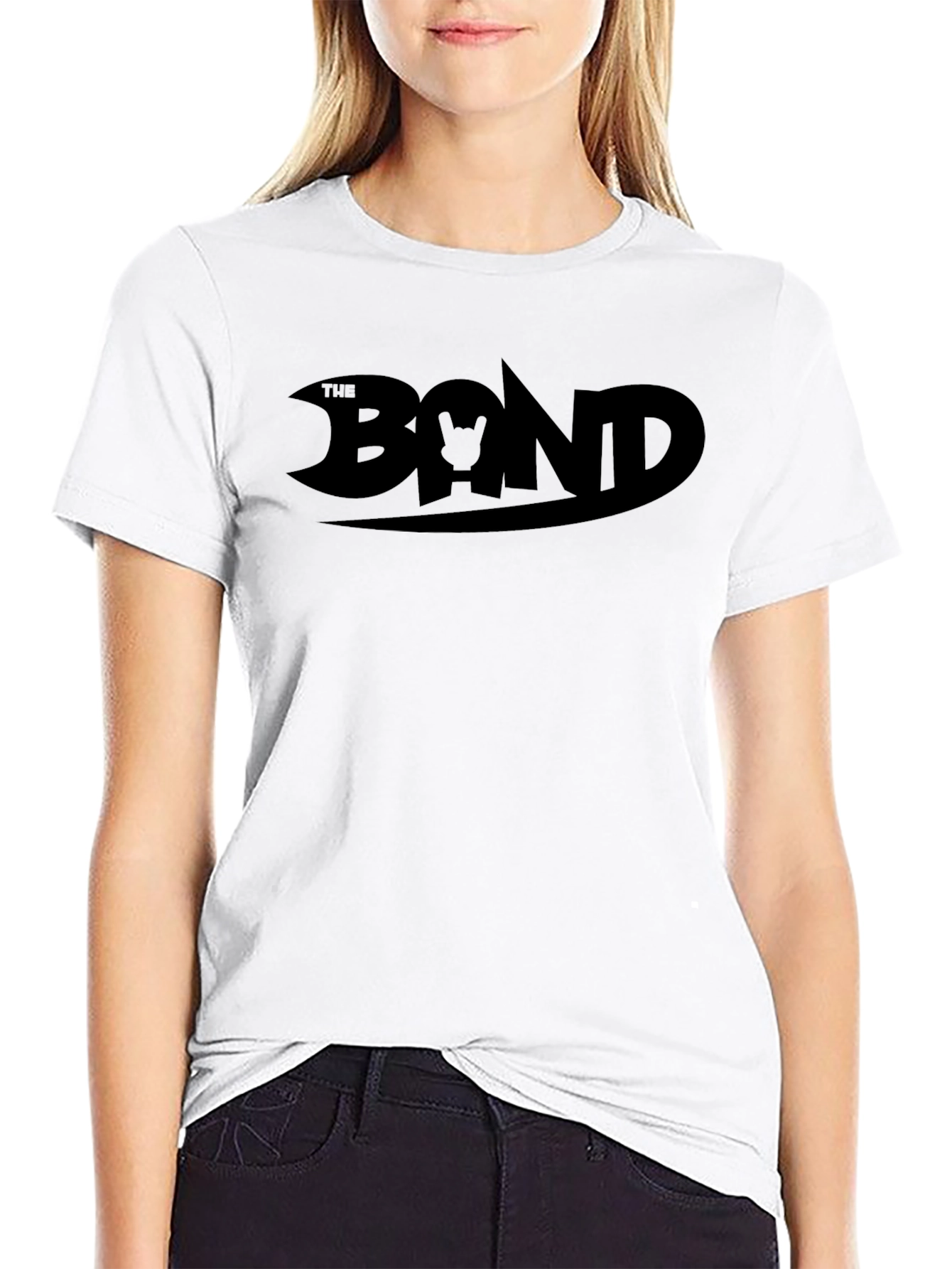 The Bond Black Graphic Tee - Cool Edgy Design