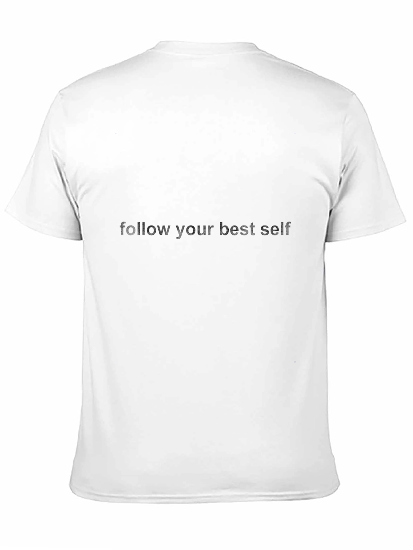 Follow Your Best Self Black T-Shirt