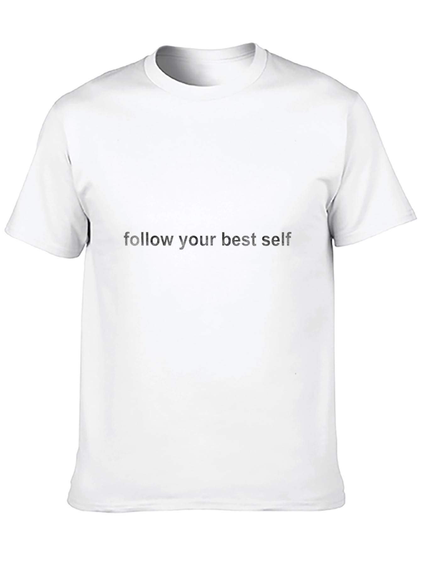 Follow Your Best Self Black T-Shirt