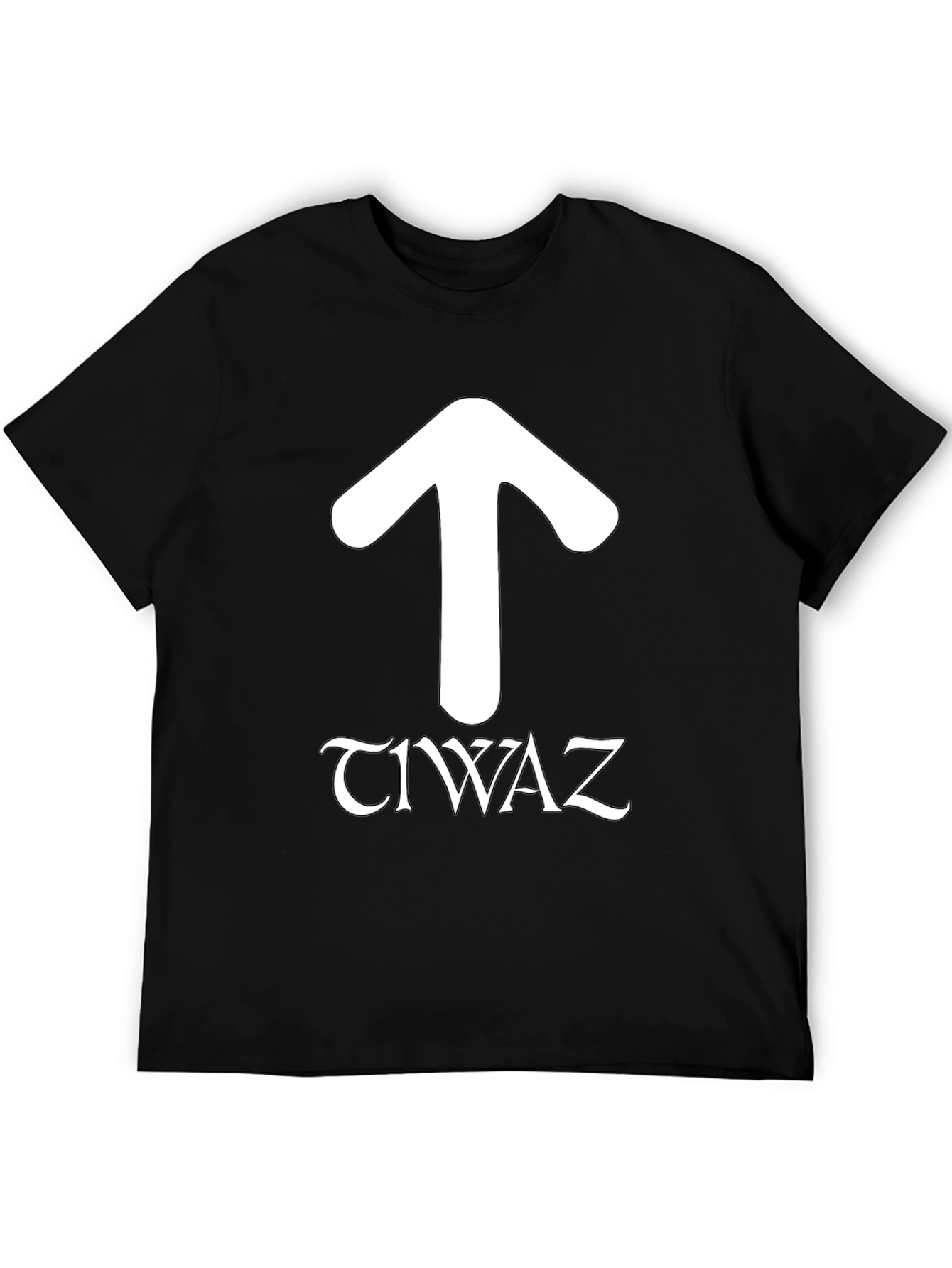 Tiwaz Rune T-Shirt - Norse Pagan Symbol Design
