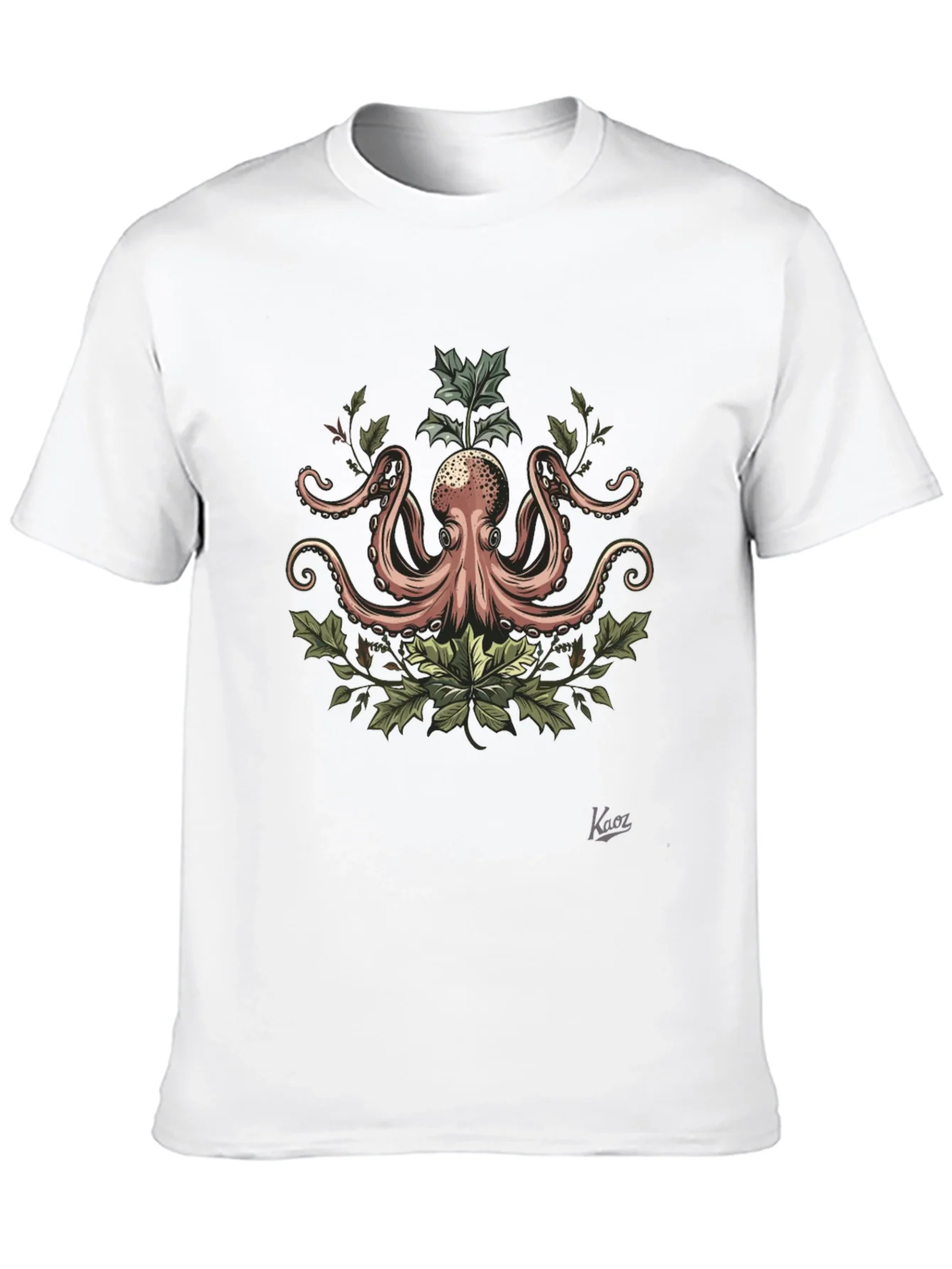 Octopus Graphic T-Shirt - Kraken Tee