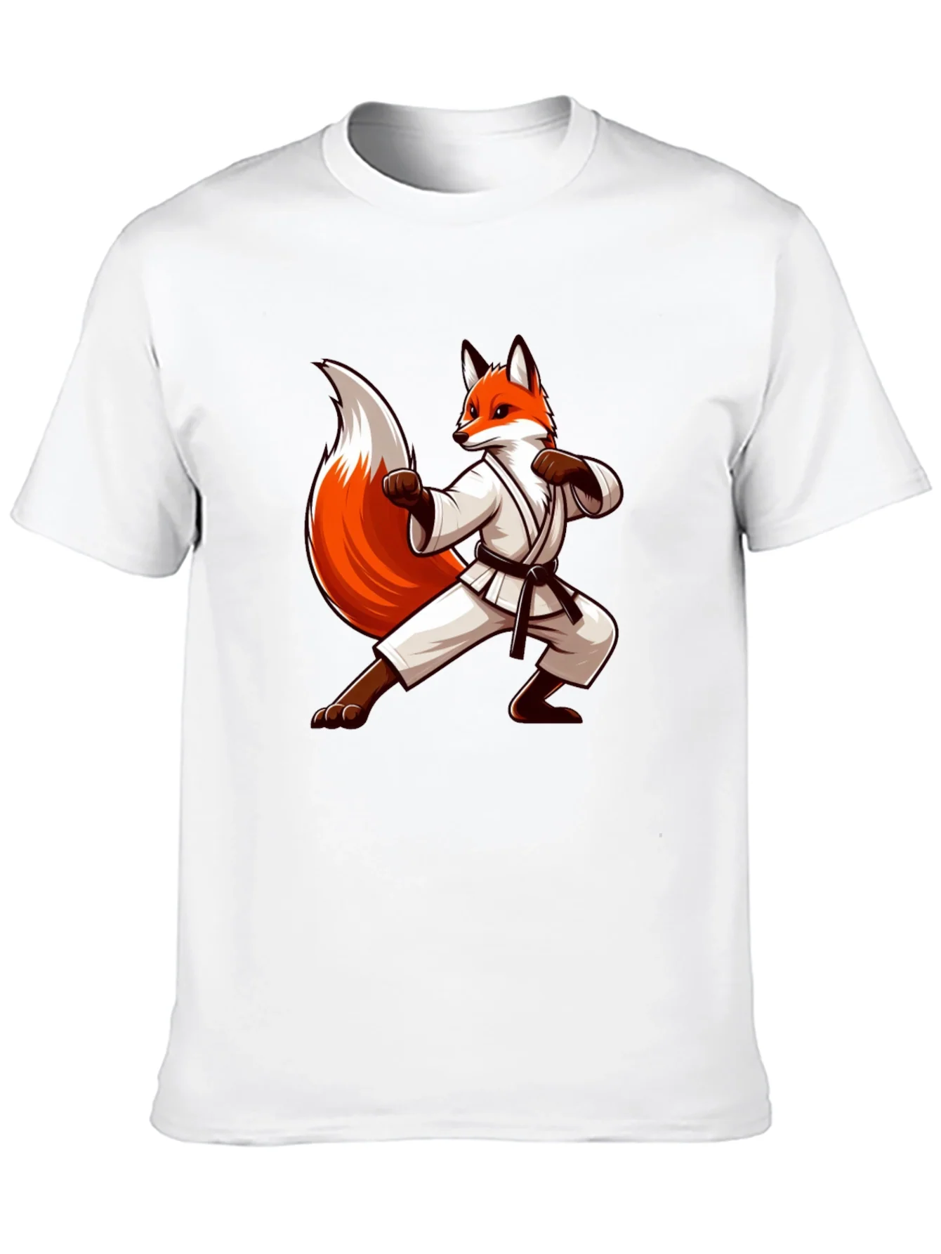 Fox Karate T-Shirt - Funny Martial Arts Tee