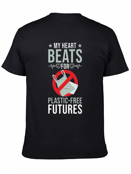 Plastic-Free Futures T-Shirt - Eco-Friendly Design