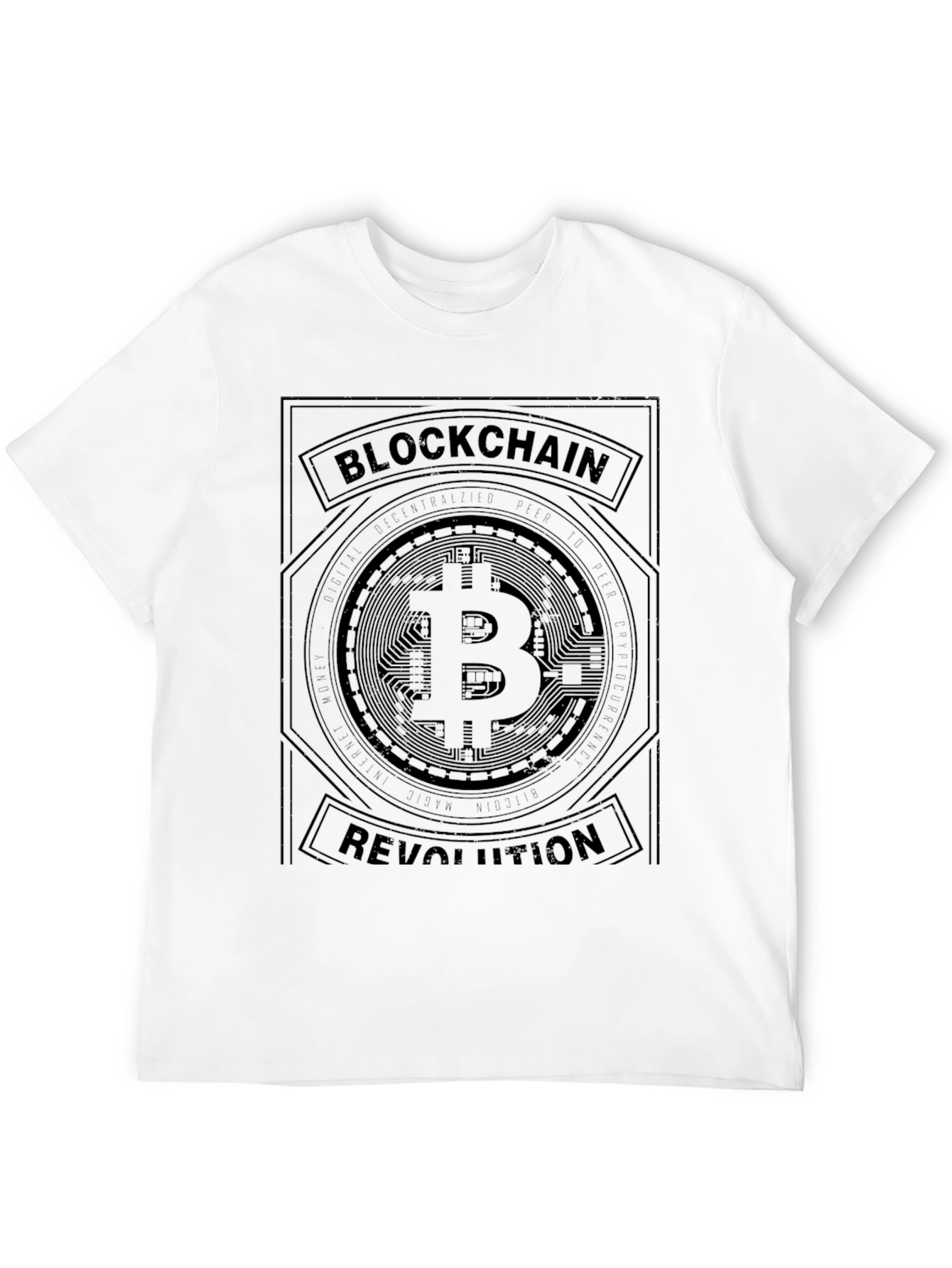 Blockchain Revolution Graphic T-Shirt