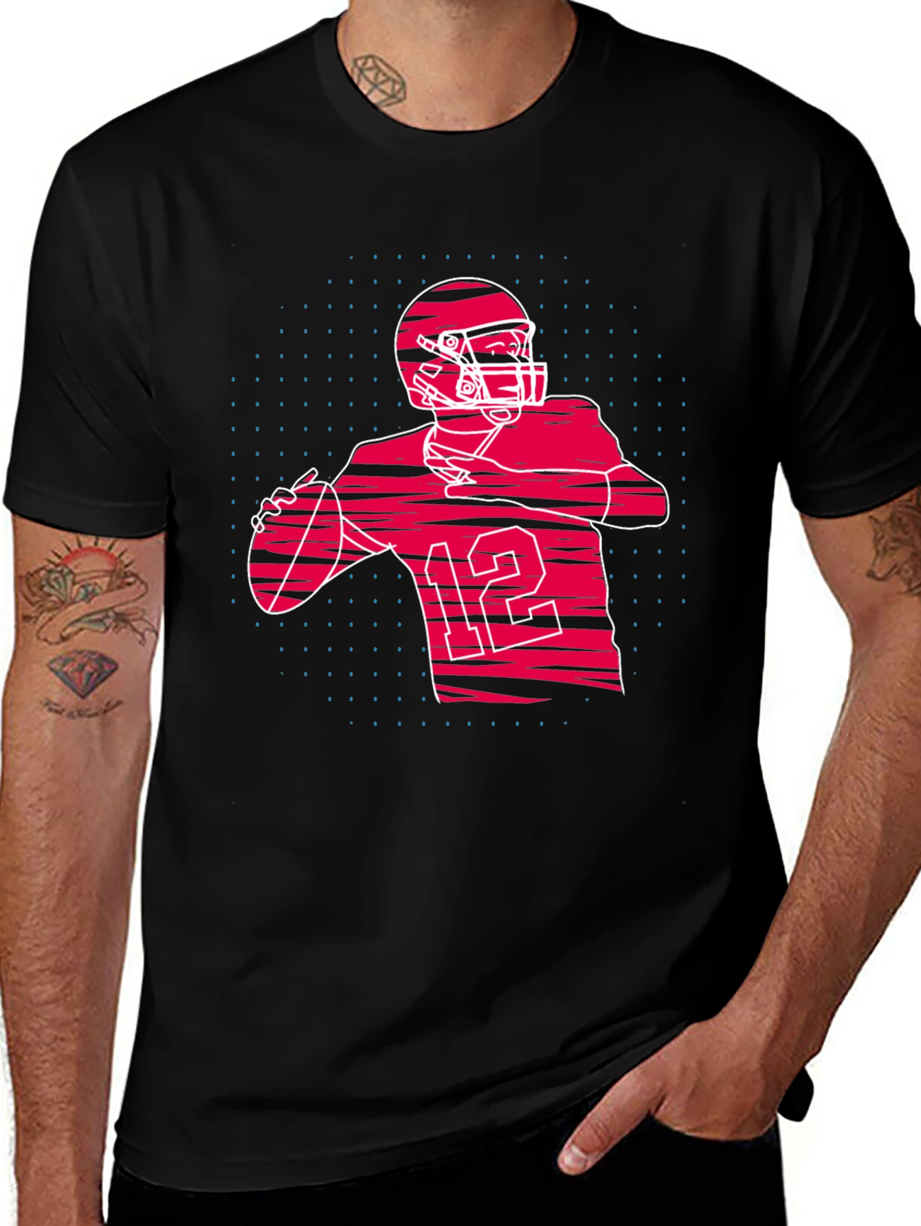 Football Player T-Shirt