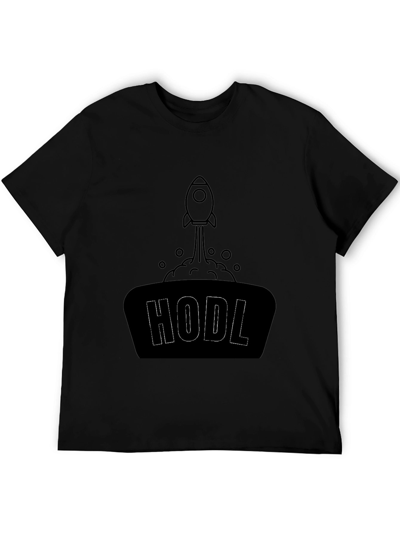 HODL Rocket T-Shirt - Crypto Investing Tee