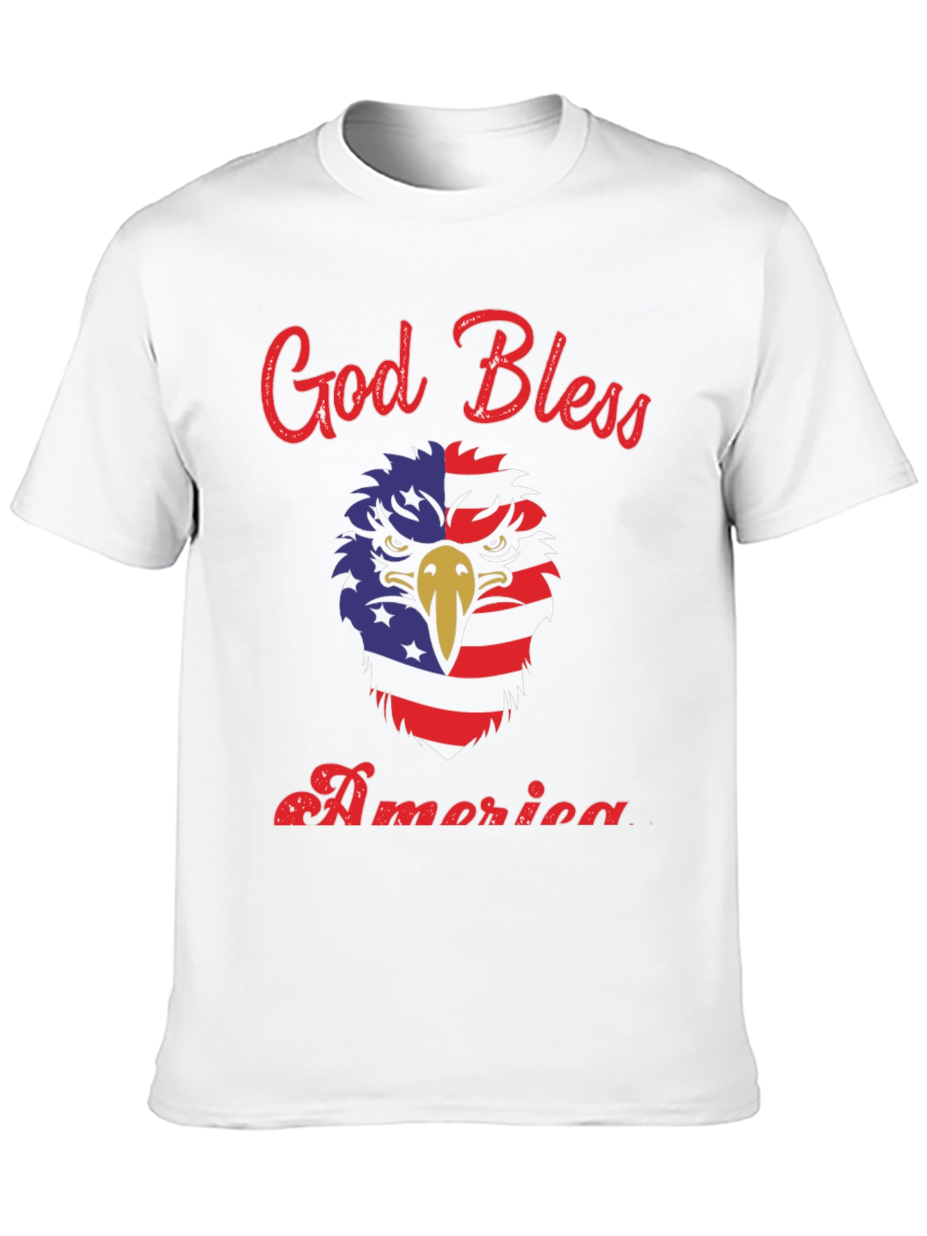 God Bless America Eagle Graphic Tee