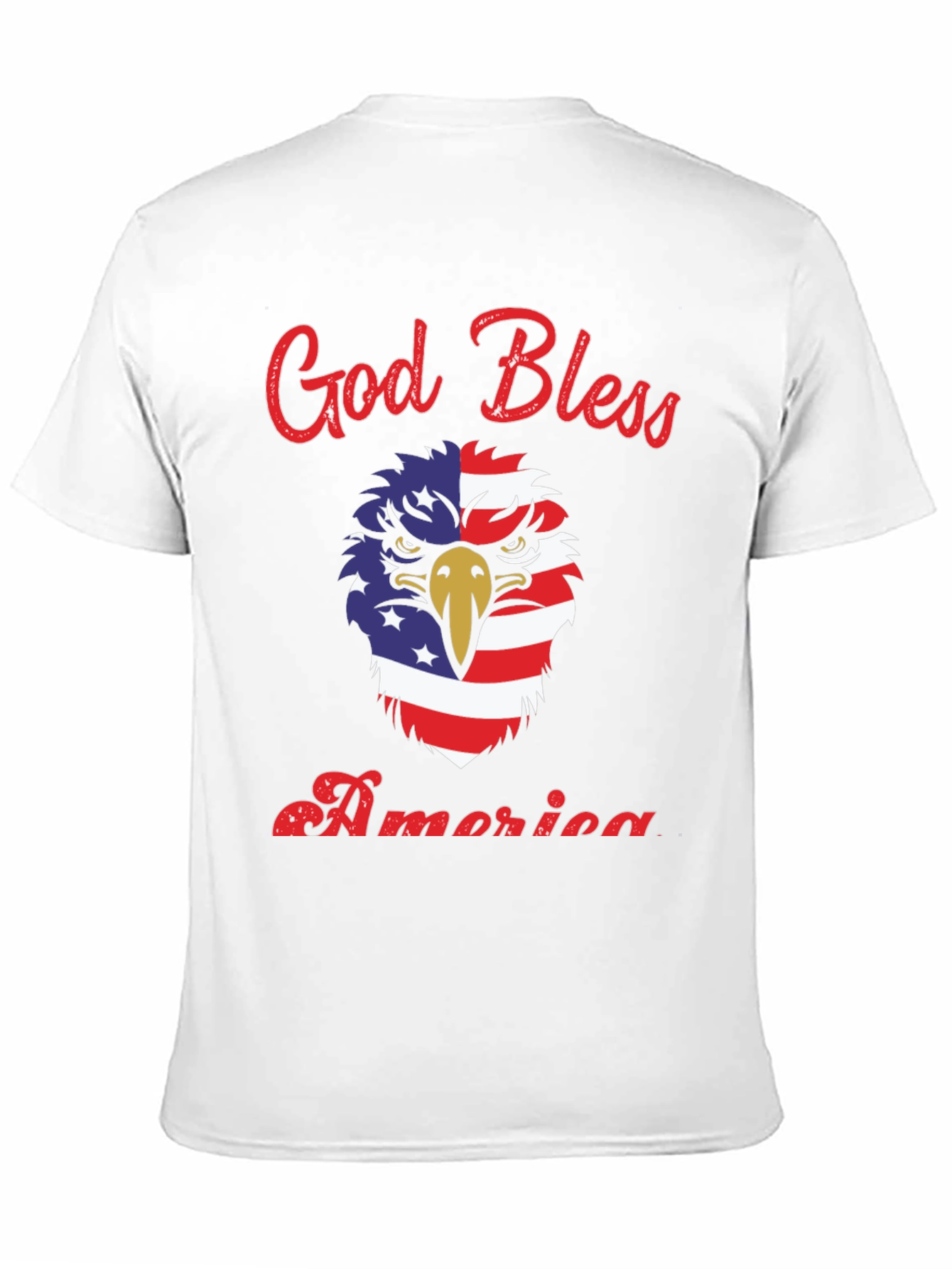 God Bless America Eagle Graphic Tee