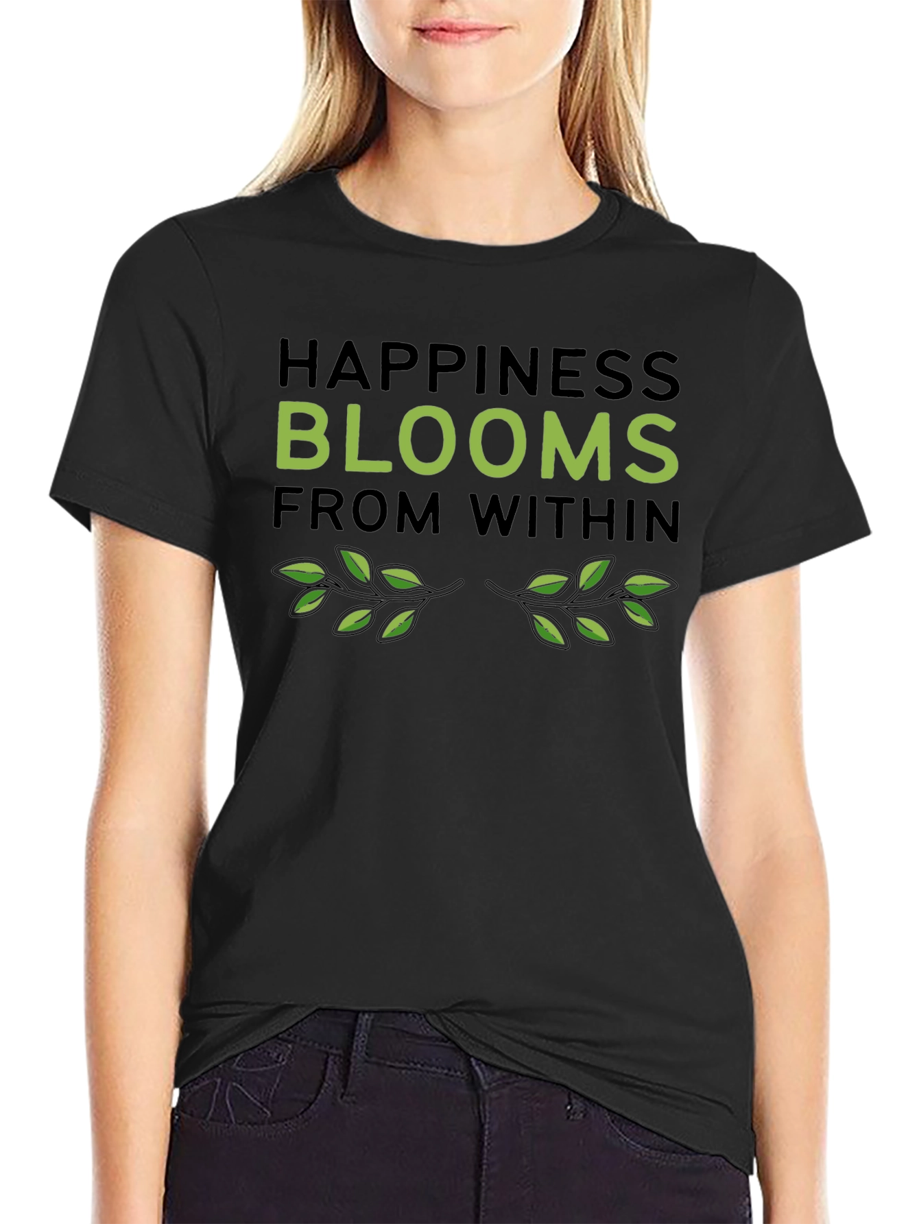 Happiness Blooms Within Graphic T-Shirt