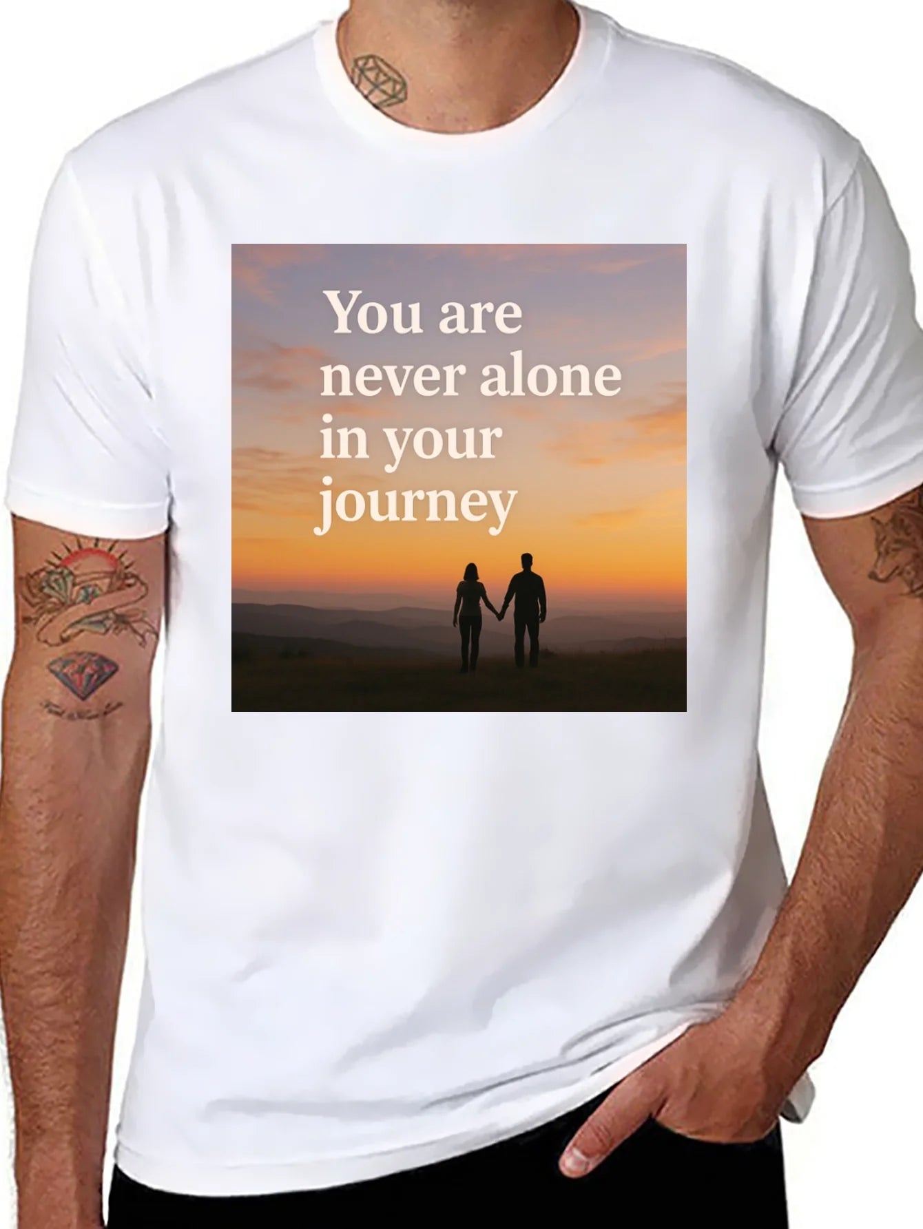Inspirational Journey Graphic T-Shirt