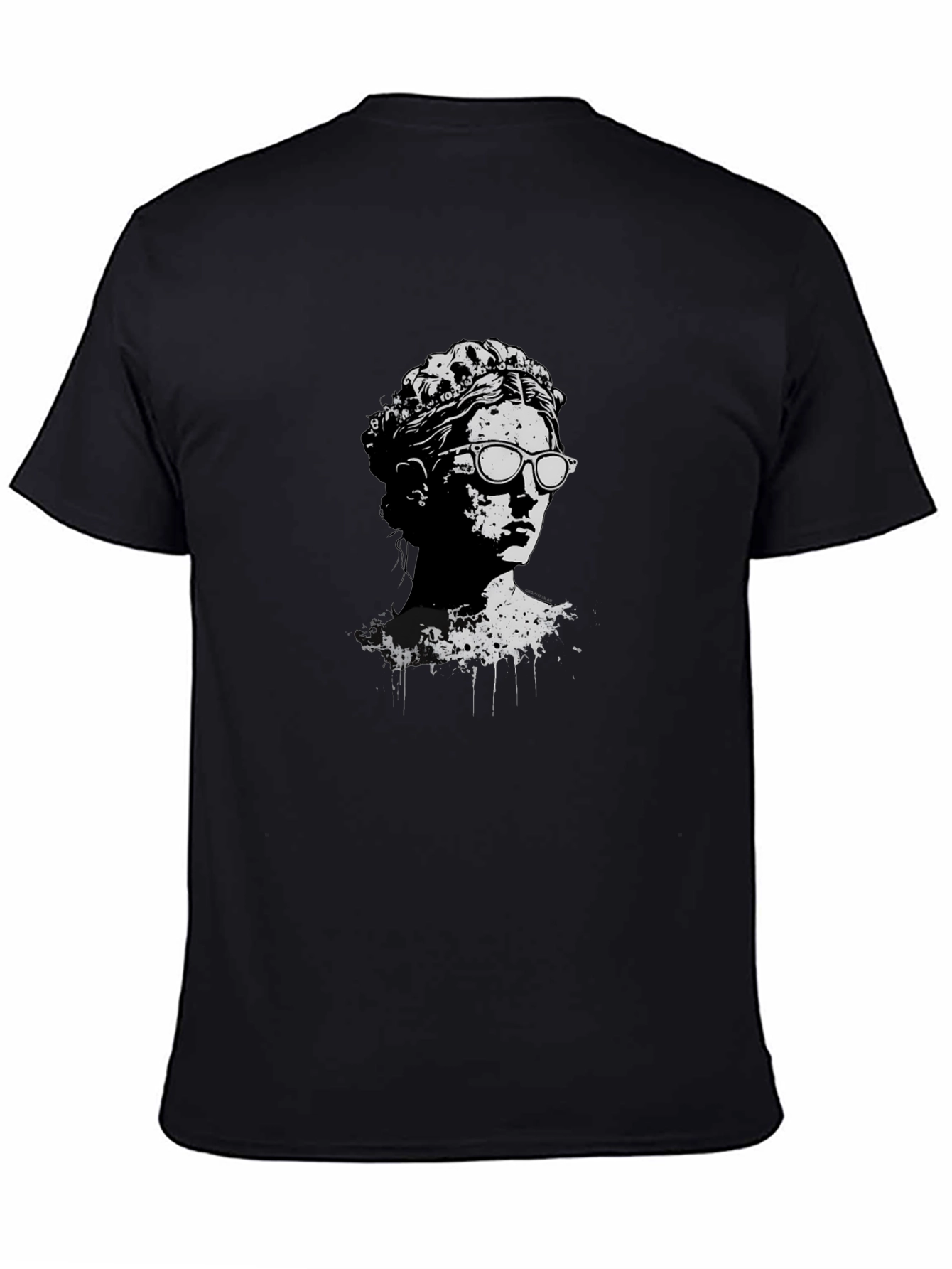 Statue Graphic Tee - Cool Modern Art Shirt