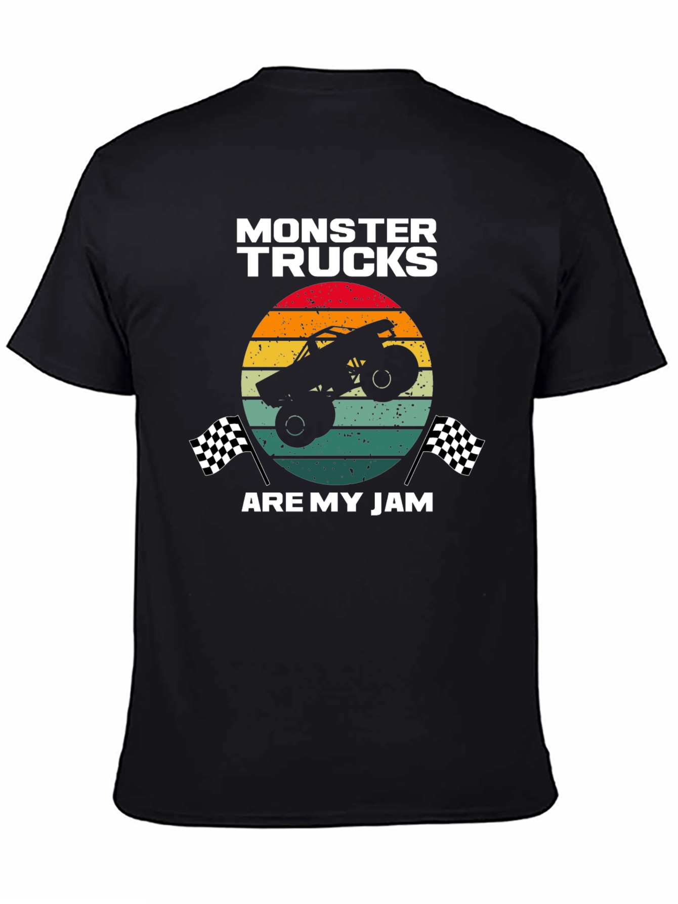 Monster Truck Are My Jam Graphic Tee
