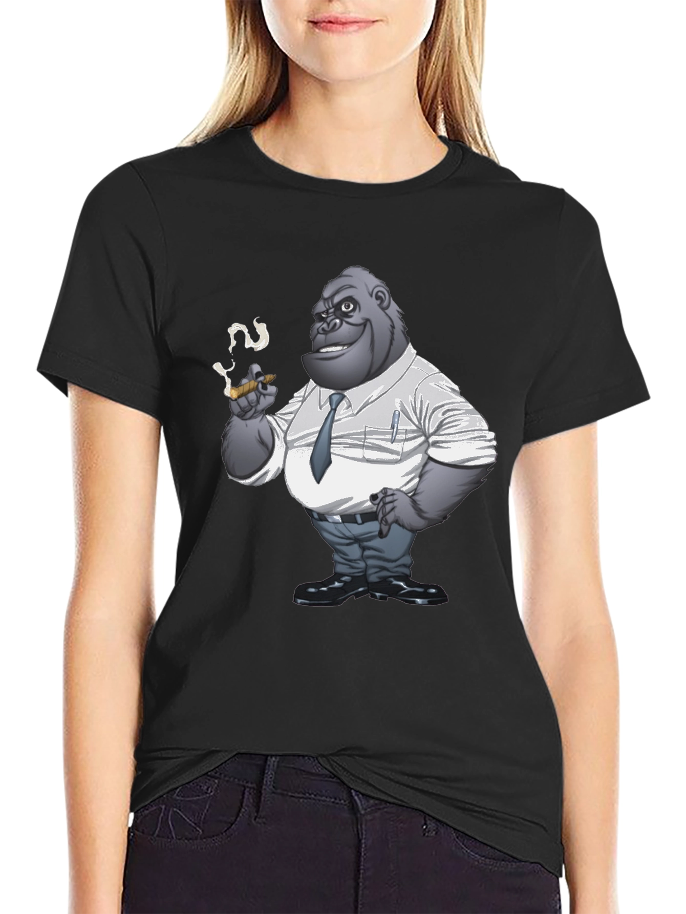 Gorilla Boss T-Shirt - Funny Animal Tee