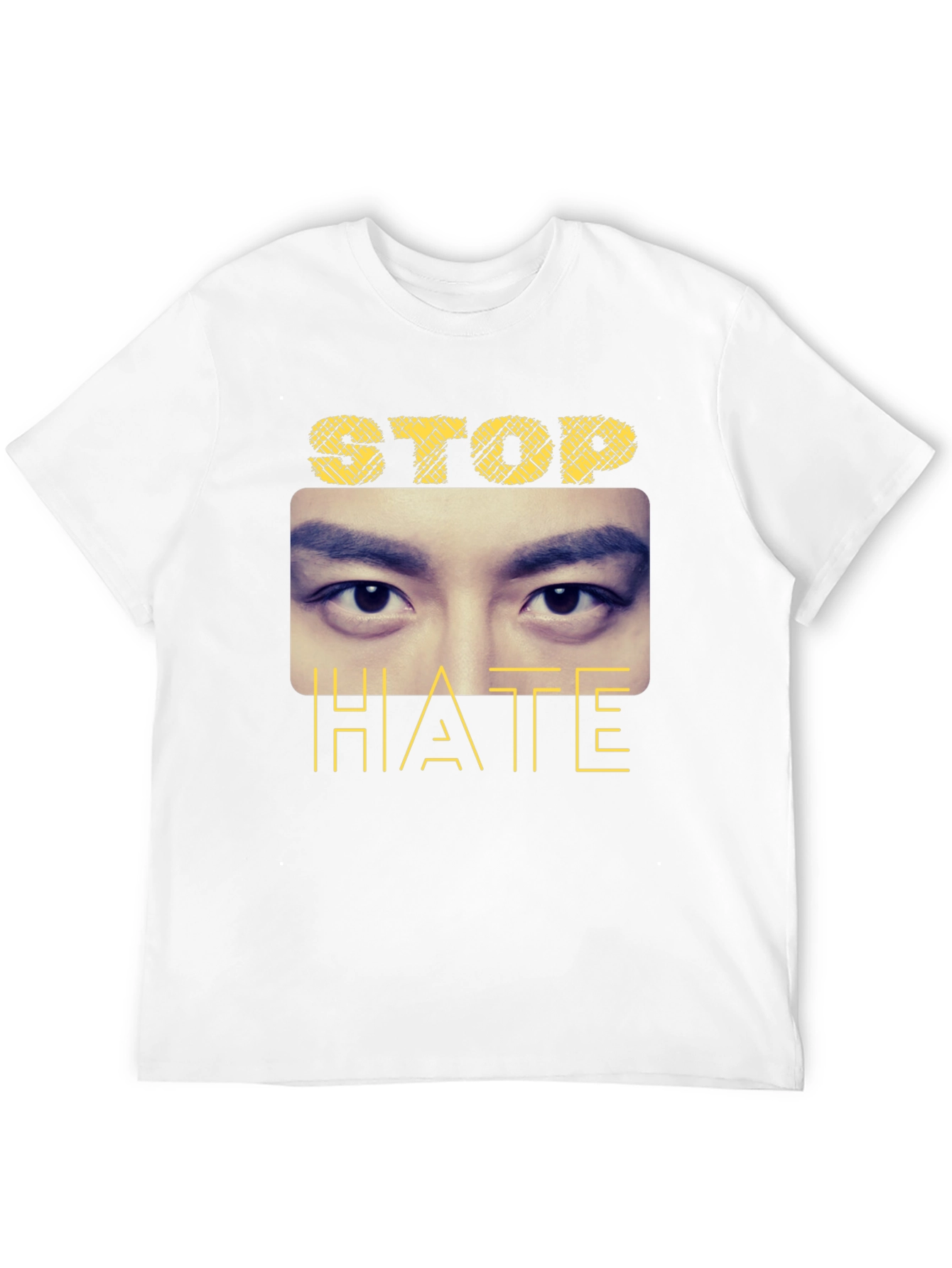 Stop Hate Graphic Tee - Unisex Black T-Shirt