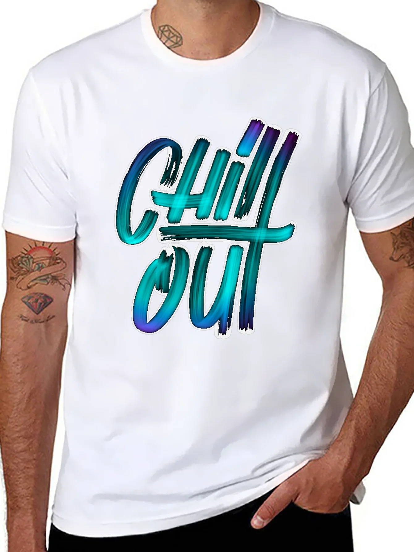 Chill Out Graphic Tee - Casual Comfort