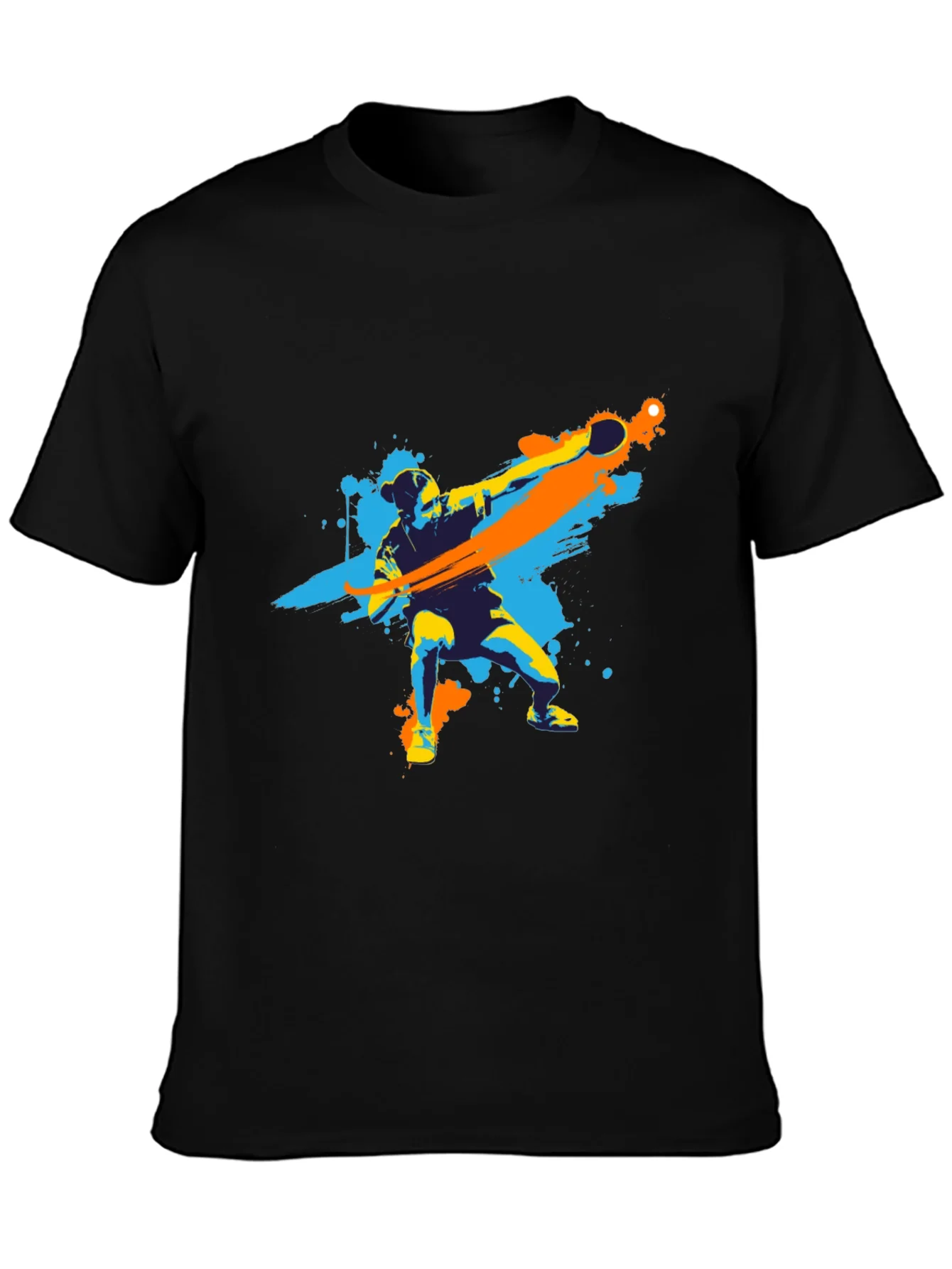 Table Tennis Player Graphic Tee