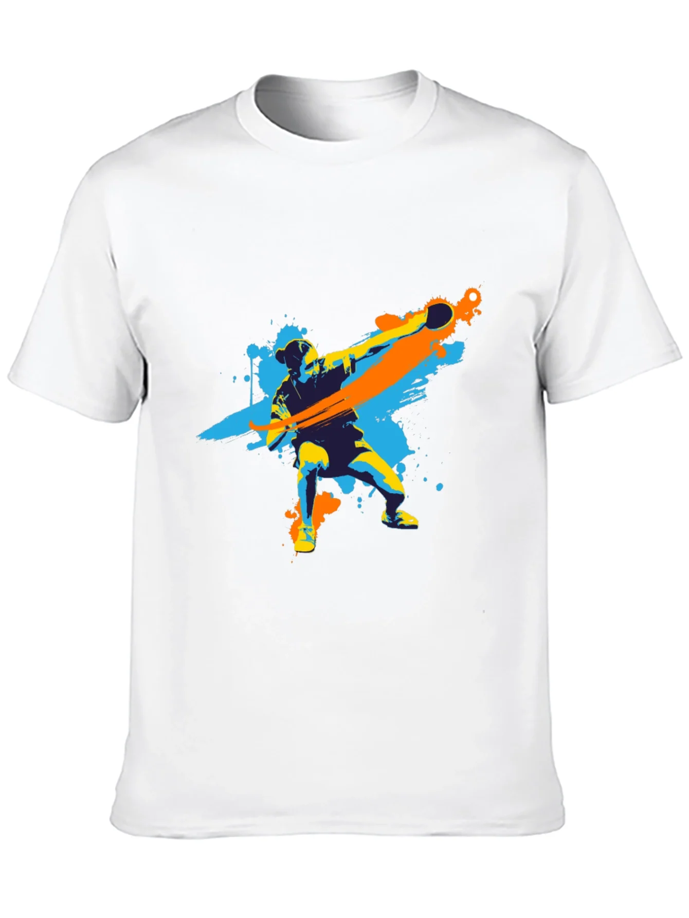 Table Tennis Player Graphic Tee