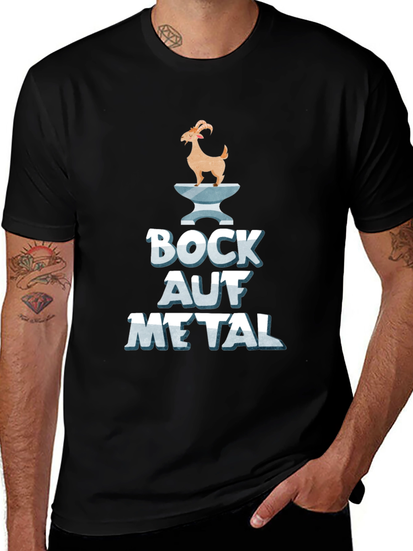 Bock Auf Metal Graphic Tee