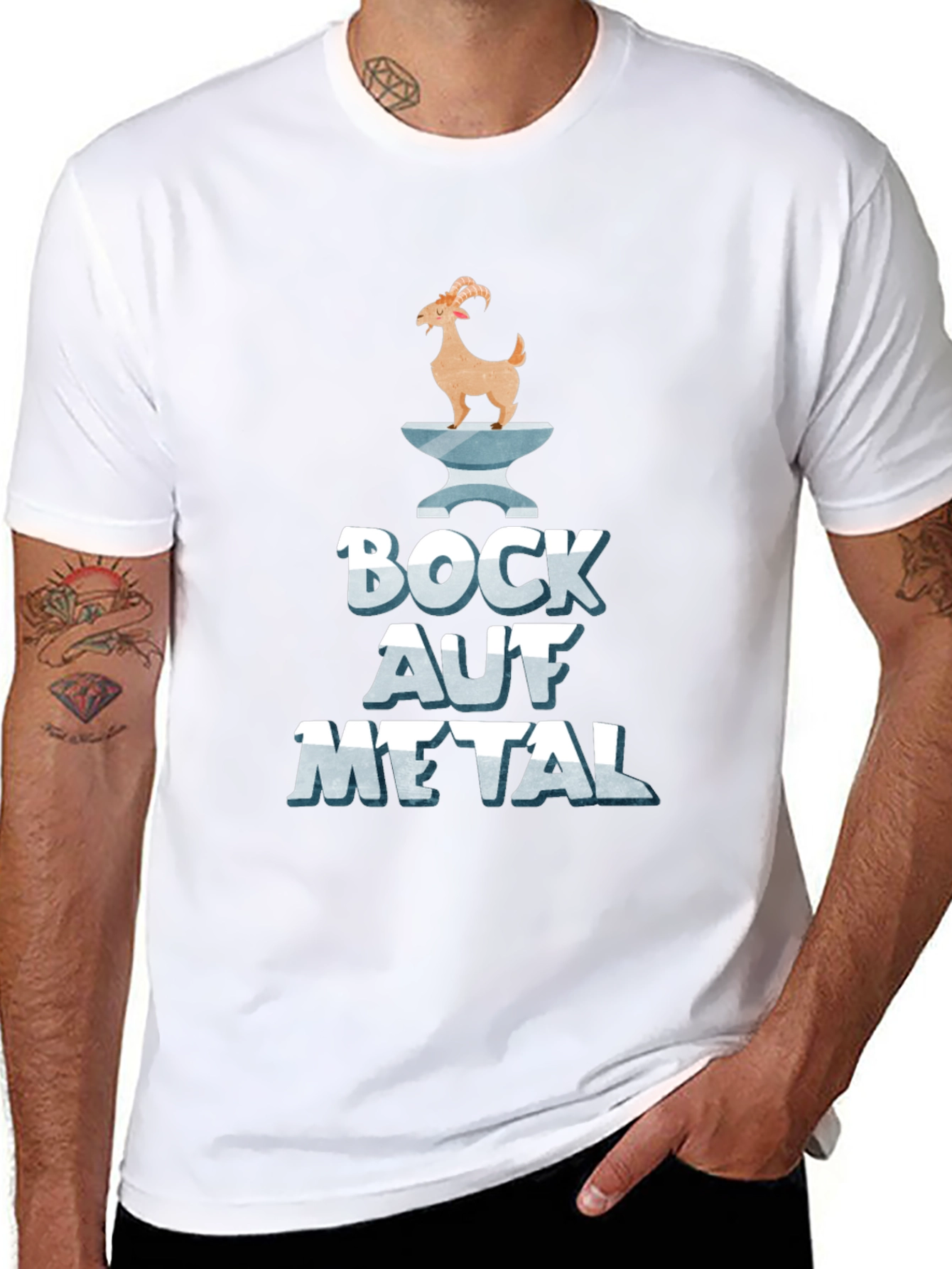 Bock Auf Metal Graphic Tee