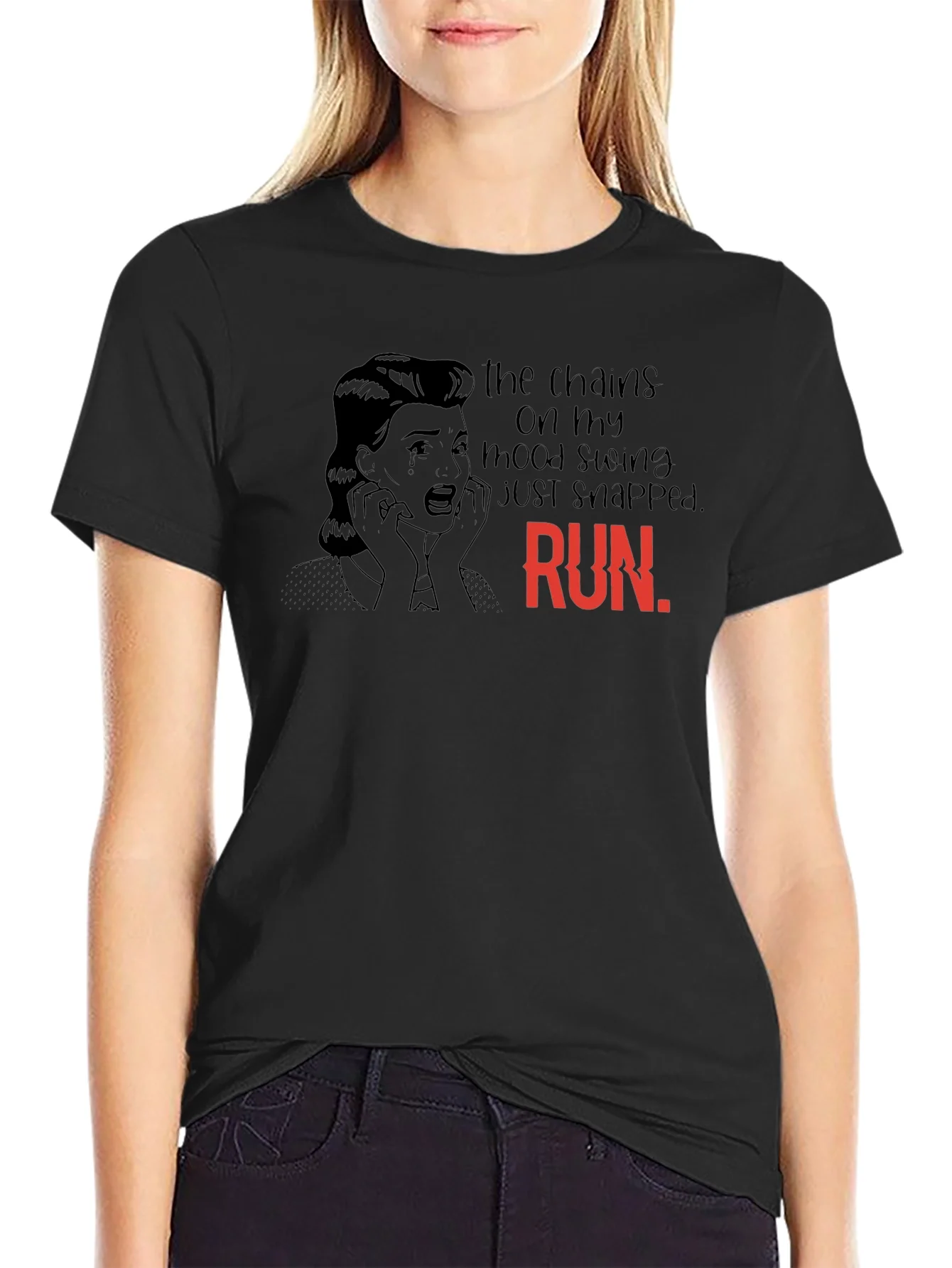 Mood Swing Chains Snapped T-Shirt - RUN!