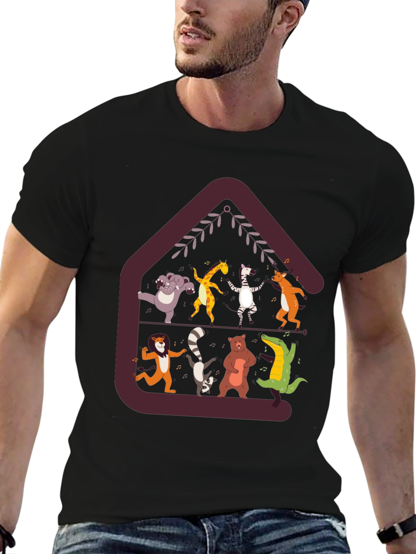 Dancing Animal House Graphic Tee