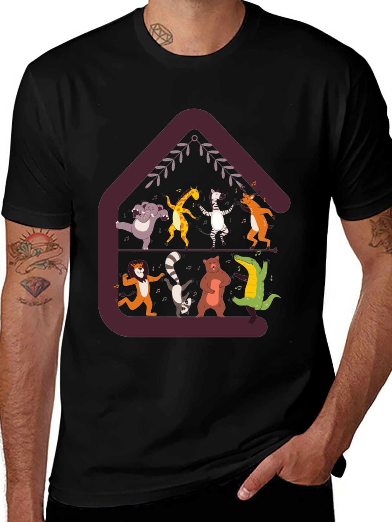 Dancing Animal House Graphic Tee