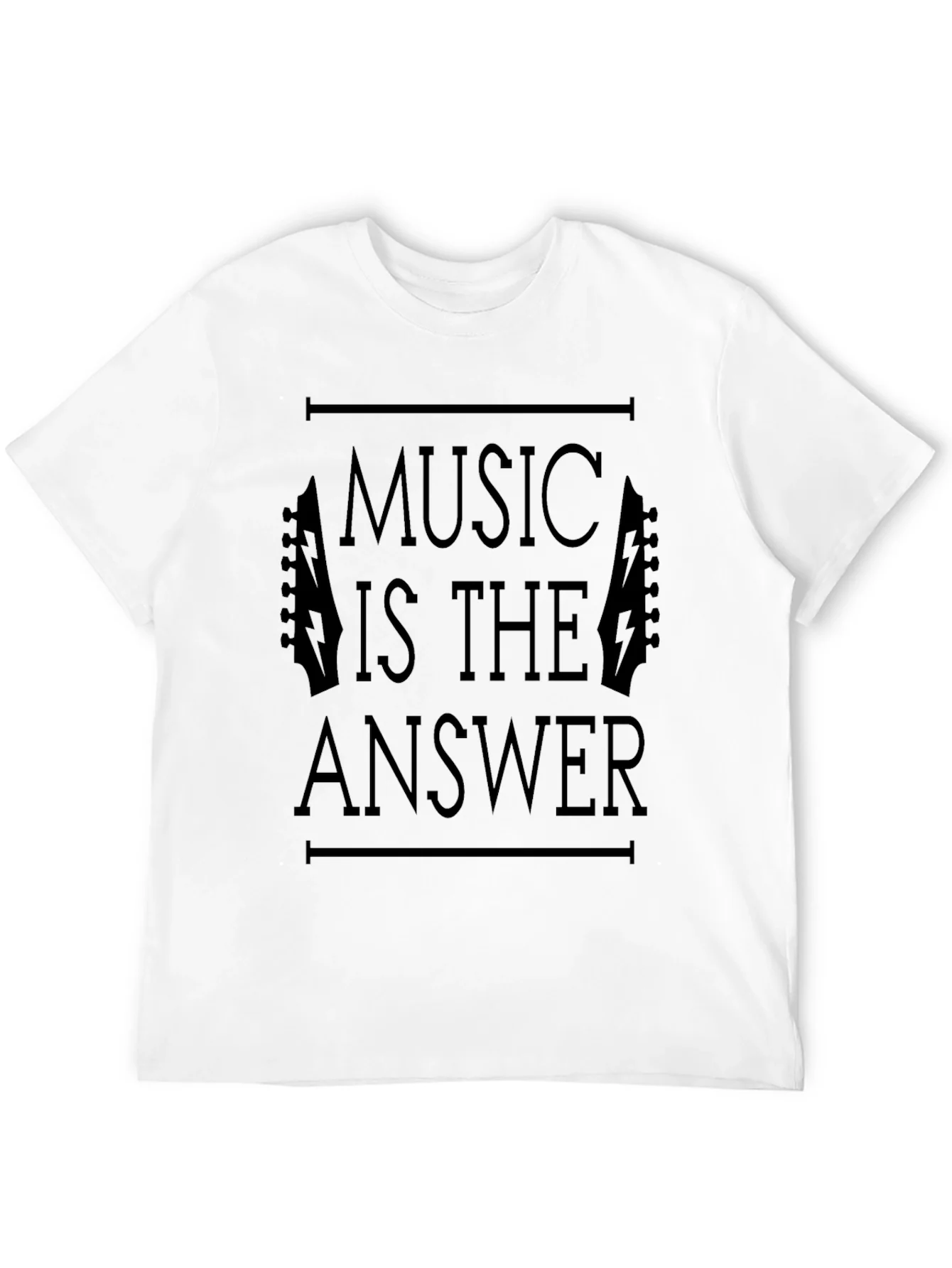 Music is the Answer Graphic T-Shirt