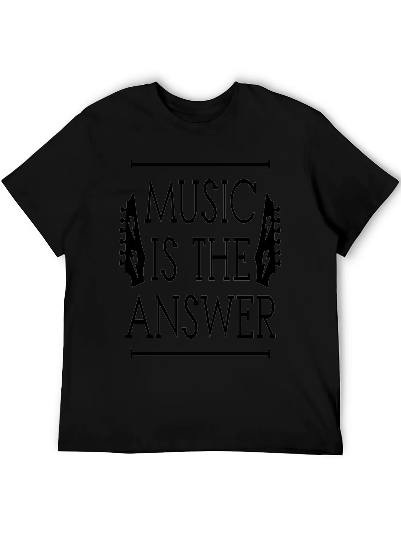 Music is the Answer Graphic T-Shirt