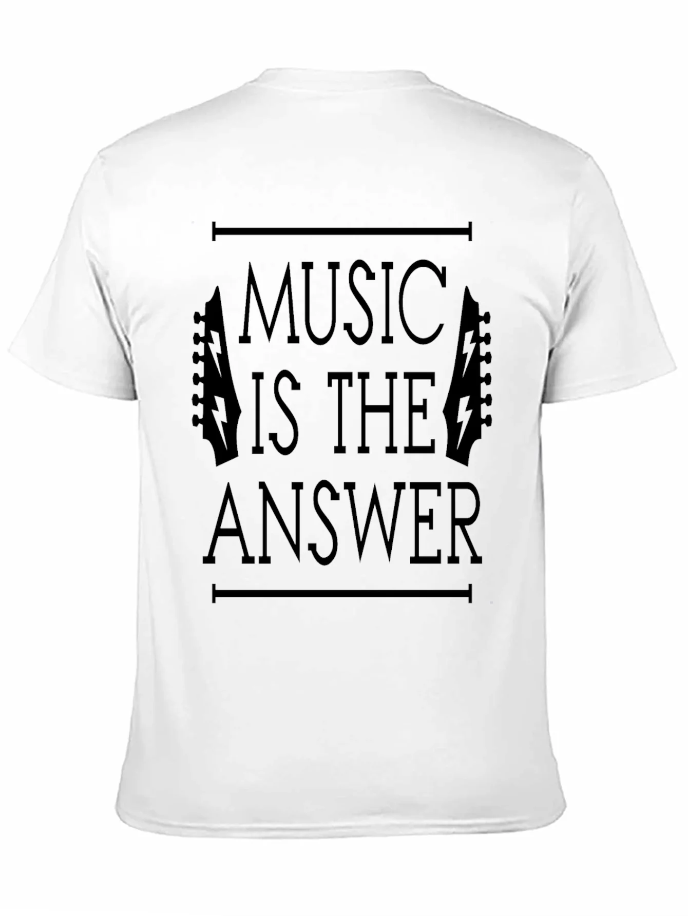 Music is the Answer Graphic T-Shirt