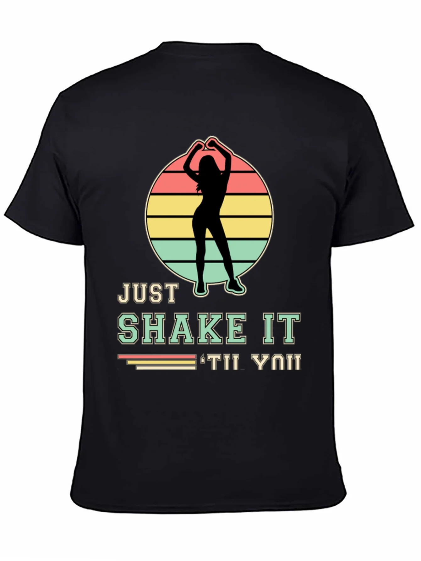 Just Shake It Dance T-Shirt - Retro Silhouette Tee