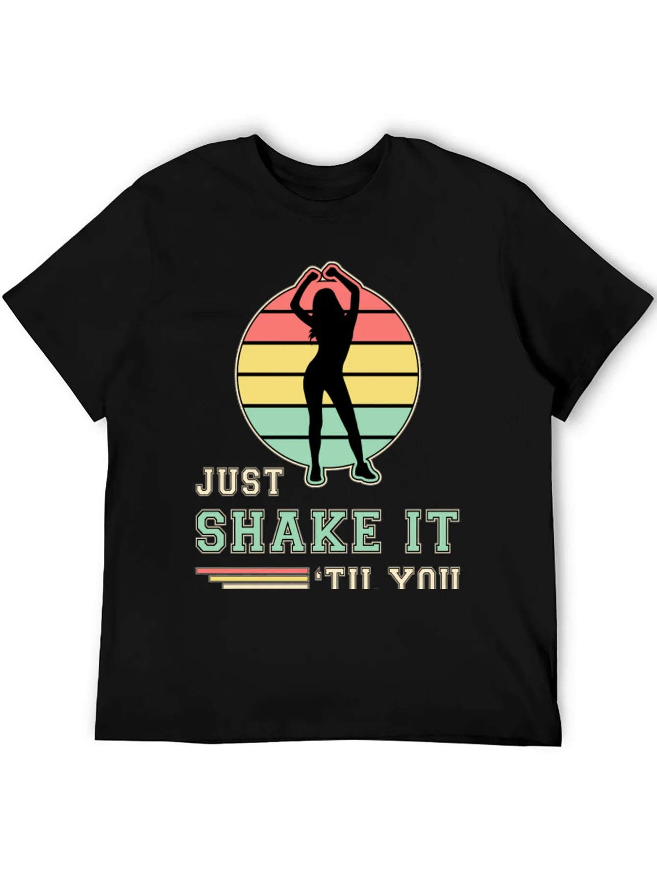 Just Shake It Dance T-Shirt - Retro Silhouette Tee