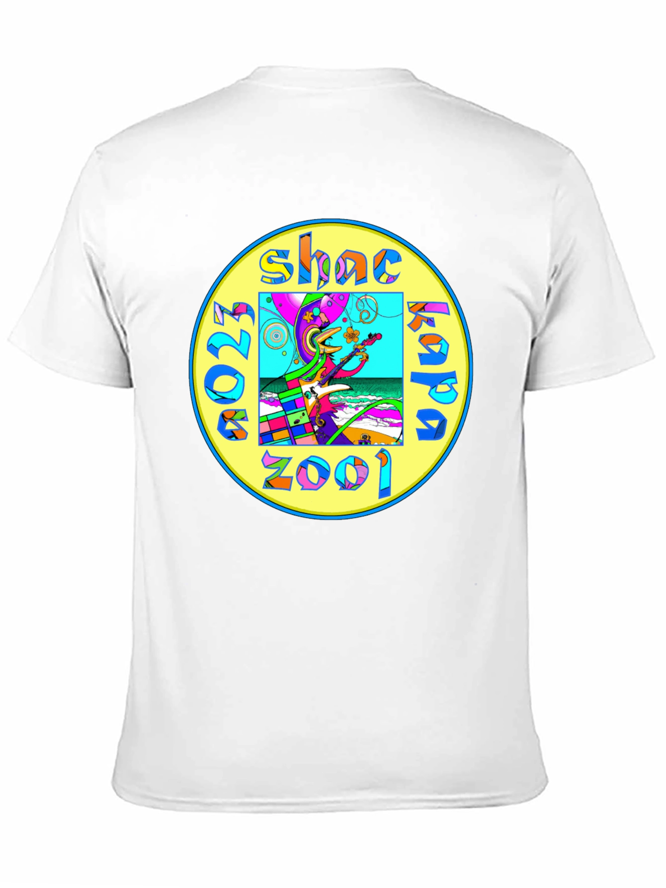Abstract Graphic T-Shirt - Shacka Kappa 2001