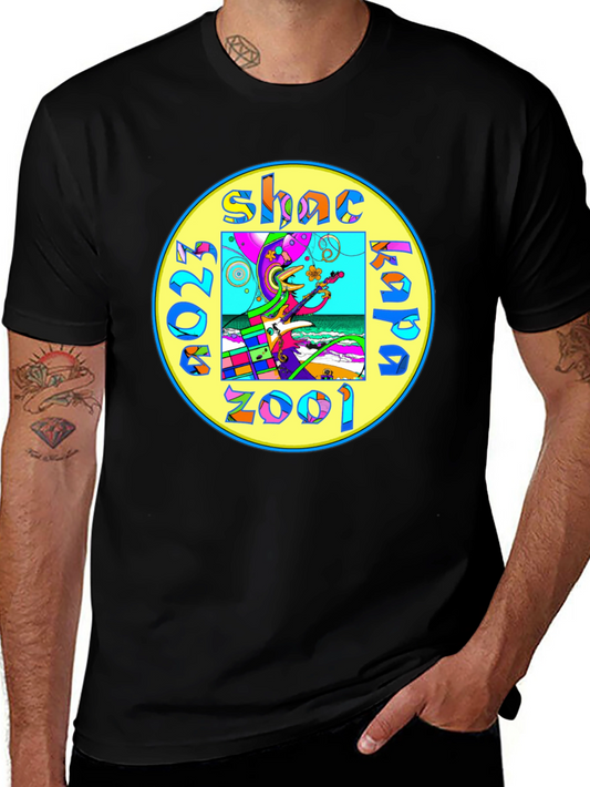 Abstract Graphic T-Shirt - Shacka Kappa 2001