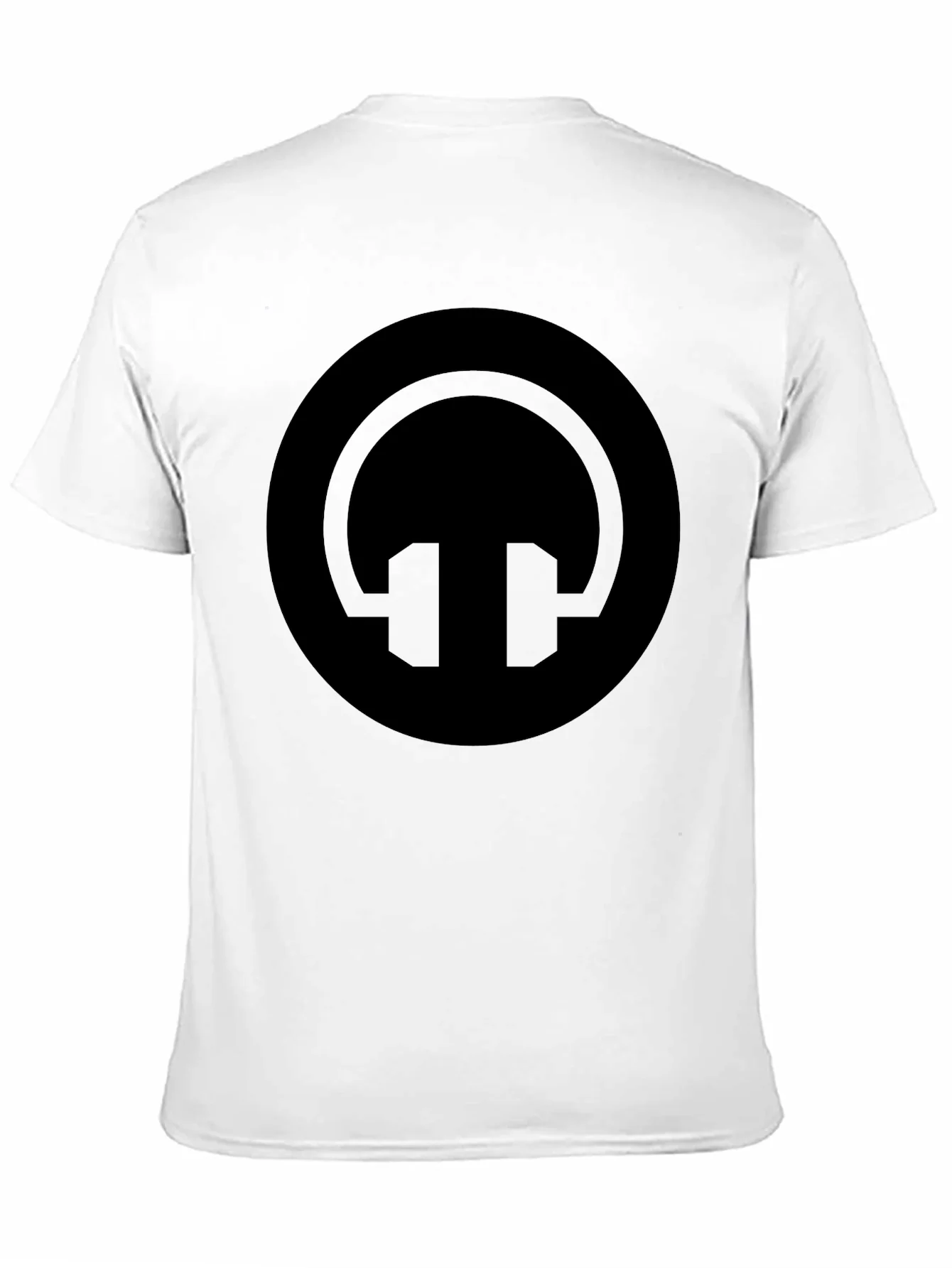 Black Headphone Graphic T-Shirt - Stylish Music Lover Tee