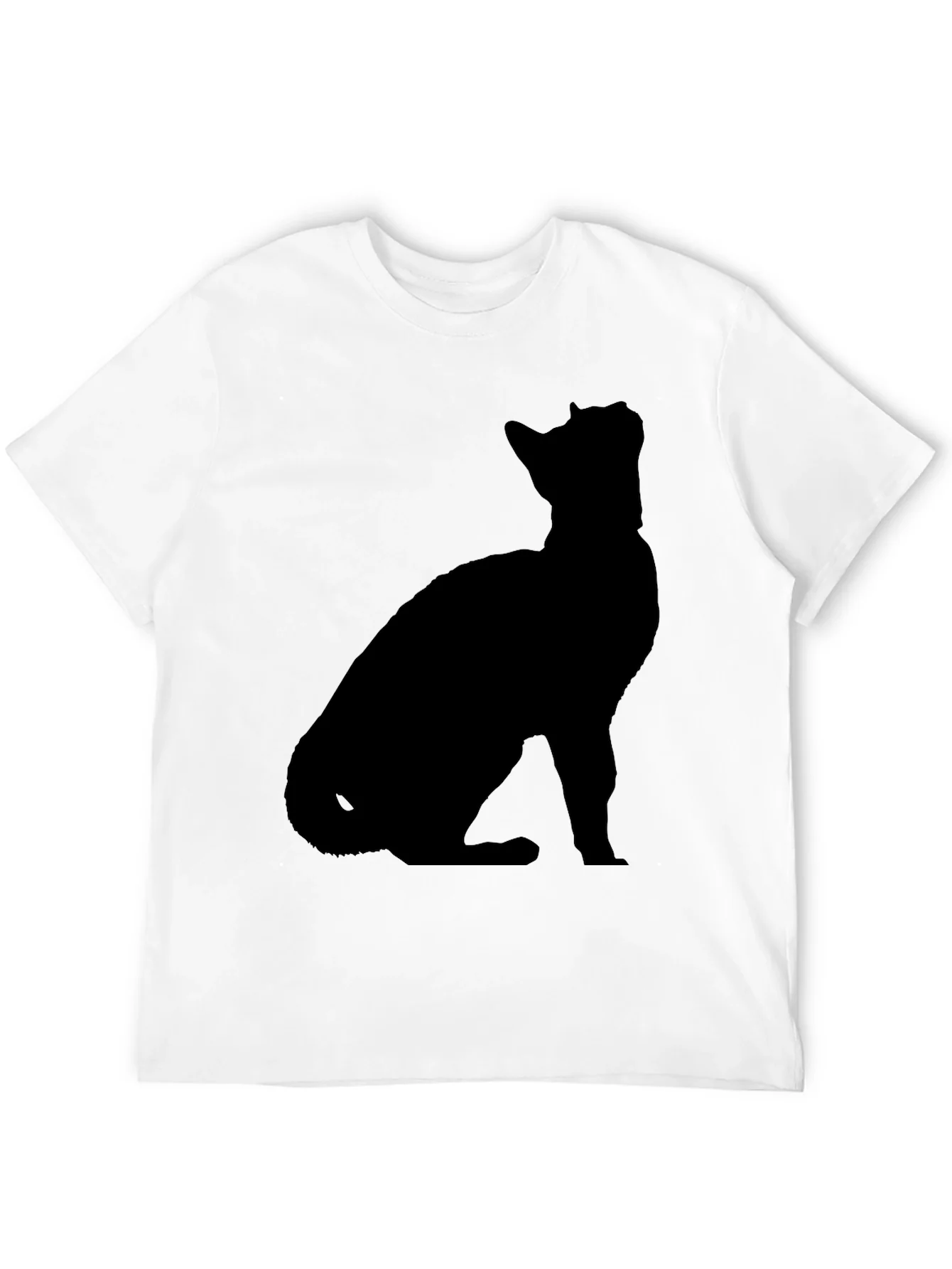 Black Cat Silhouette T-Shirt