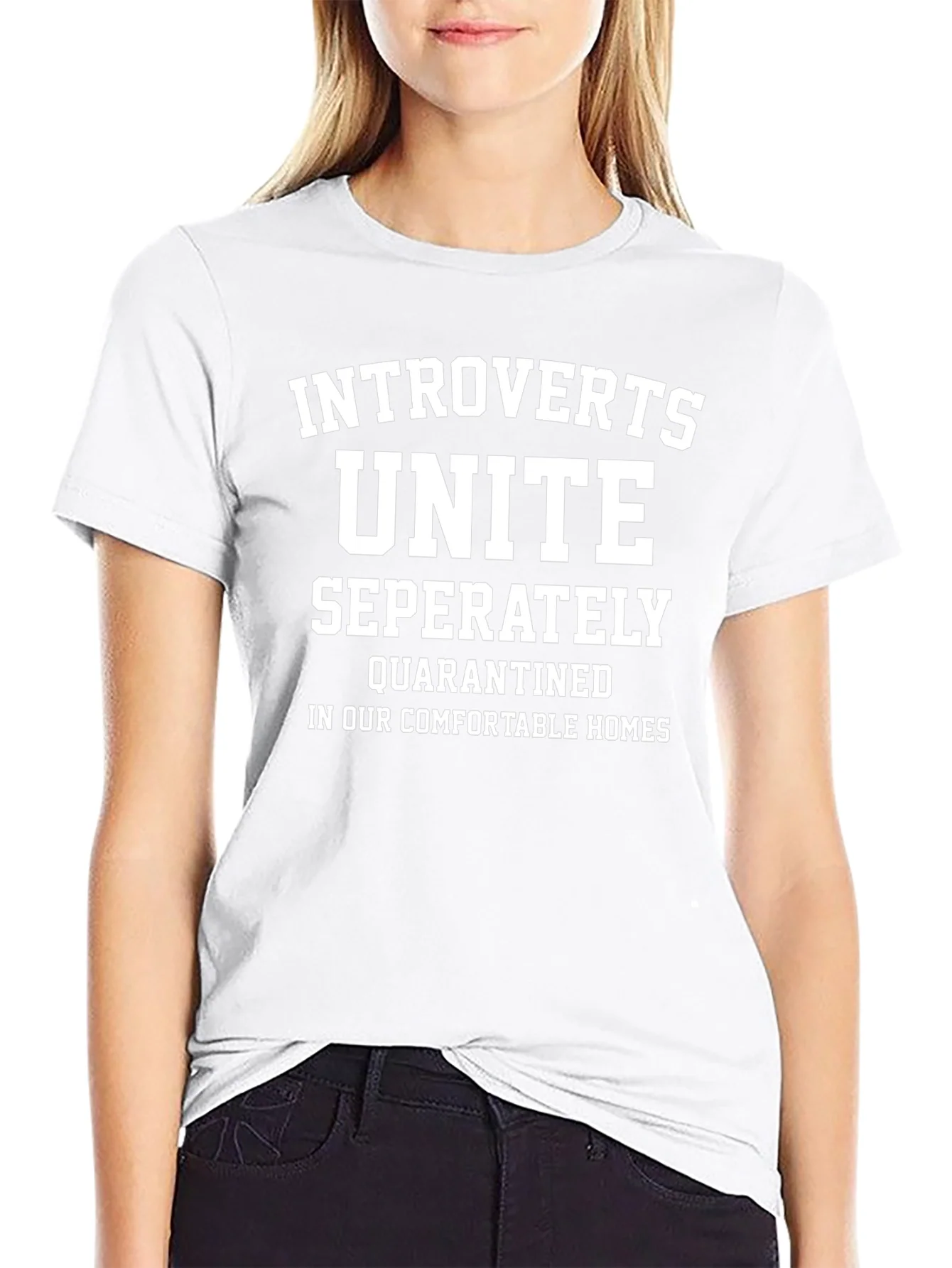 Introverts Unite Separately T-Shirt