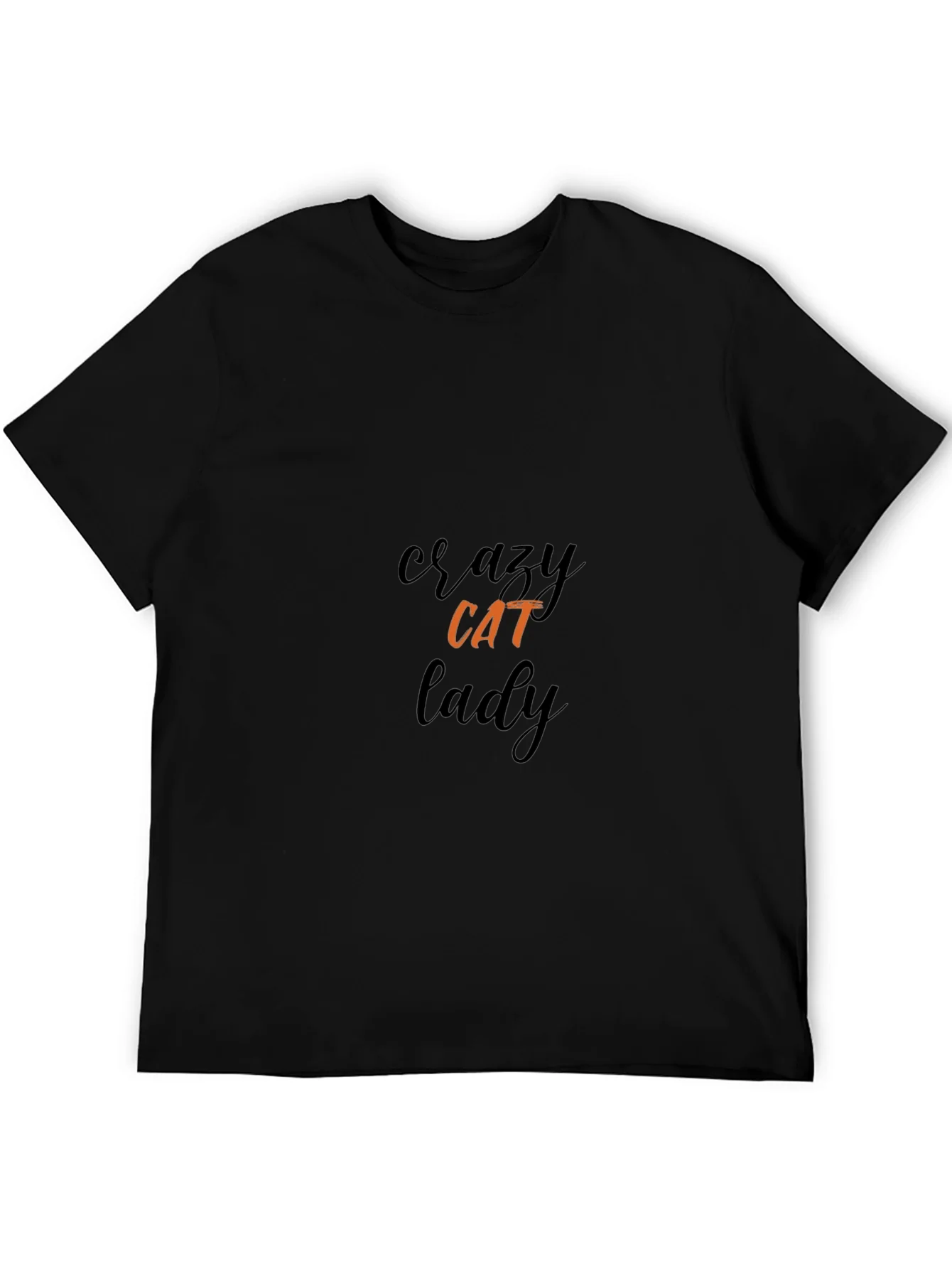 Crazy Cat Lady Black T-Shirt