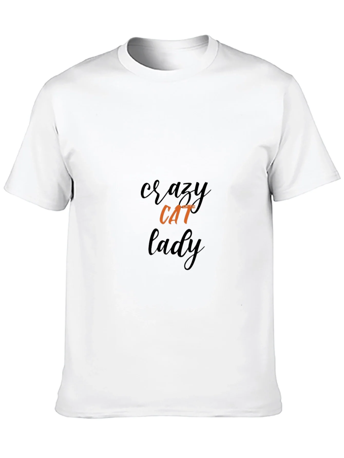 Crazy Cat Lady Black T-Shirt