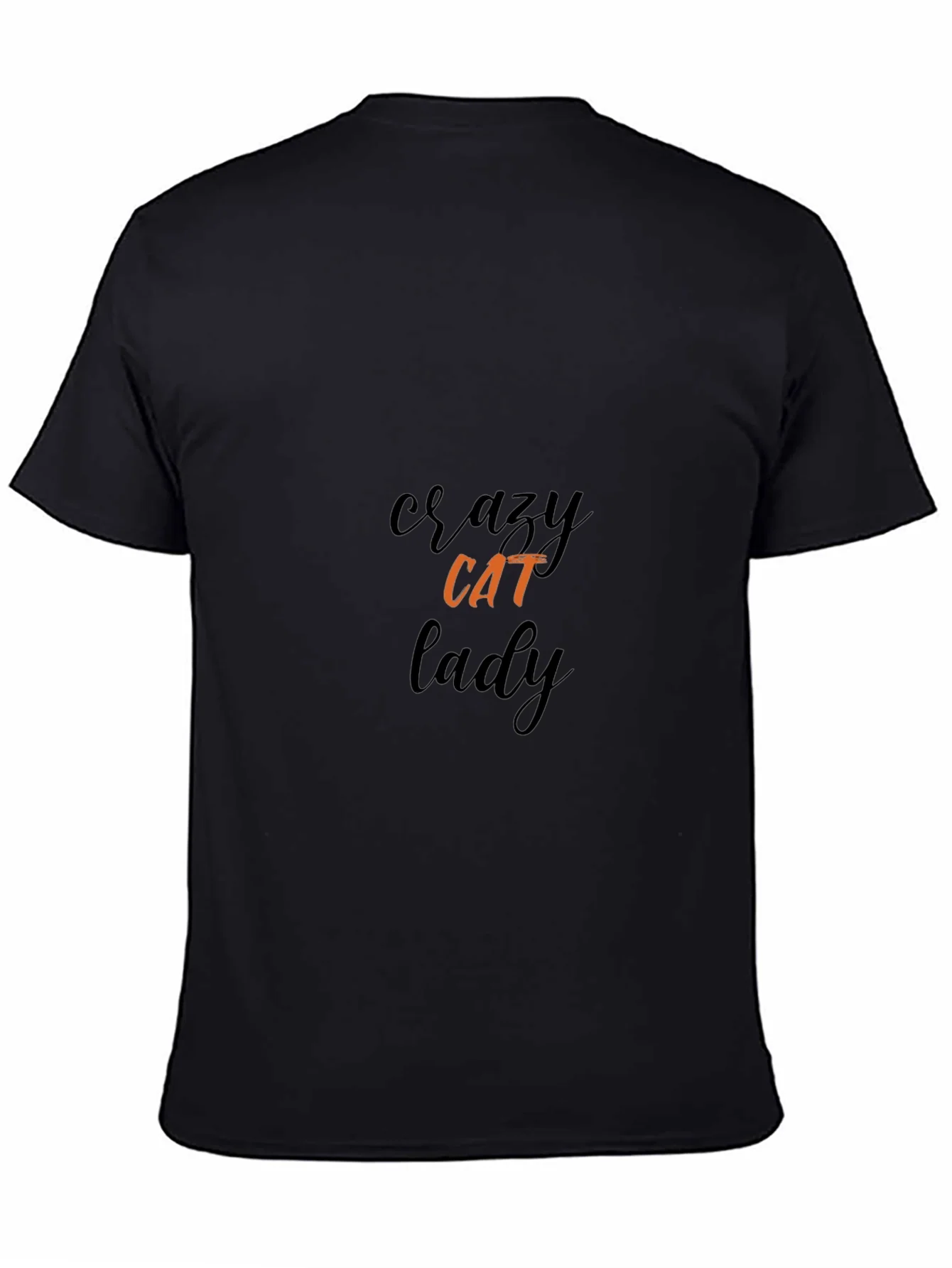 Crazy Cat Lady Black T-Shirt
