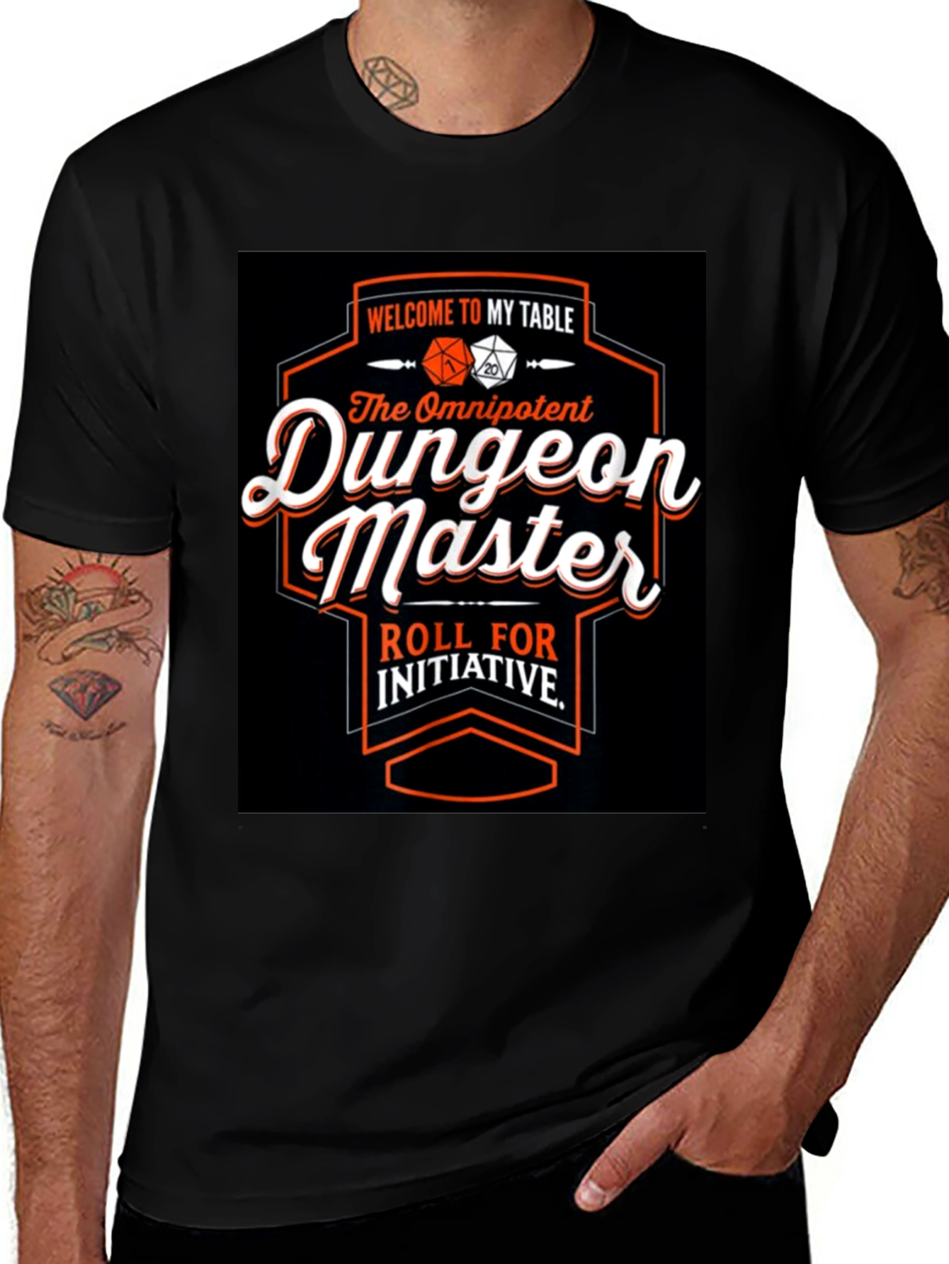 Dungeon Master T-Shirt - Roll for Initiative!