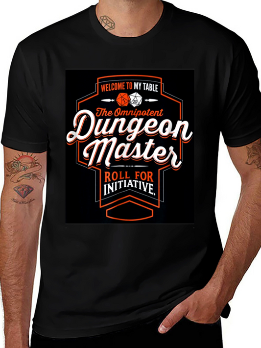 Dungeon Master T-Shirt - Roll for Initiative!