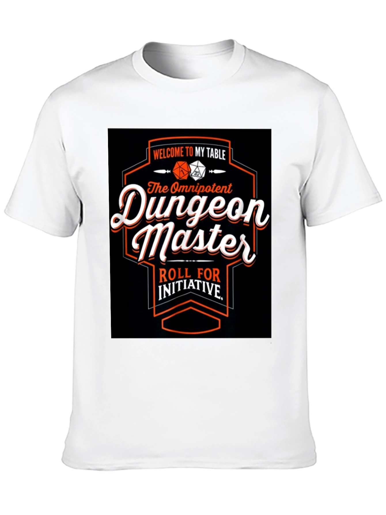 Dungeon Master T-Shirt - Roll for Initiative!