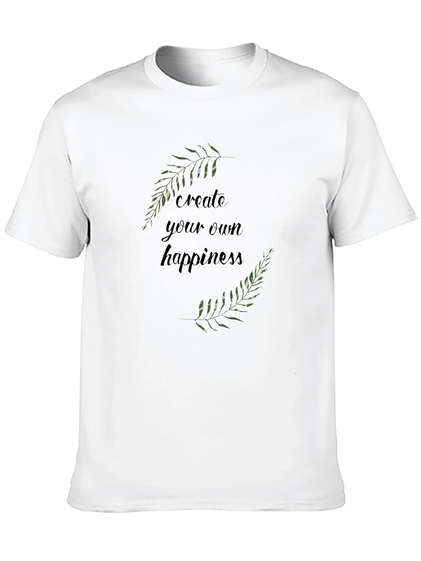 Create Your Own Happiness T-Shirt - Black