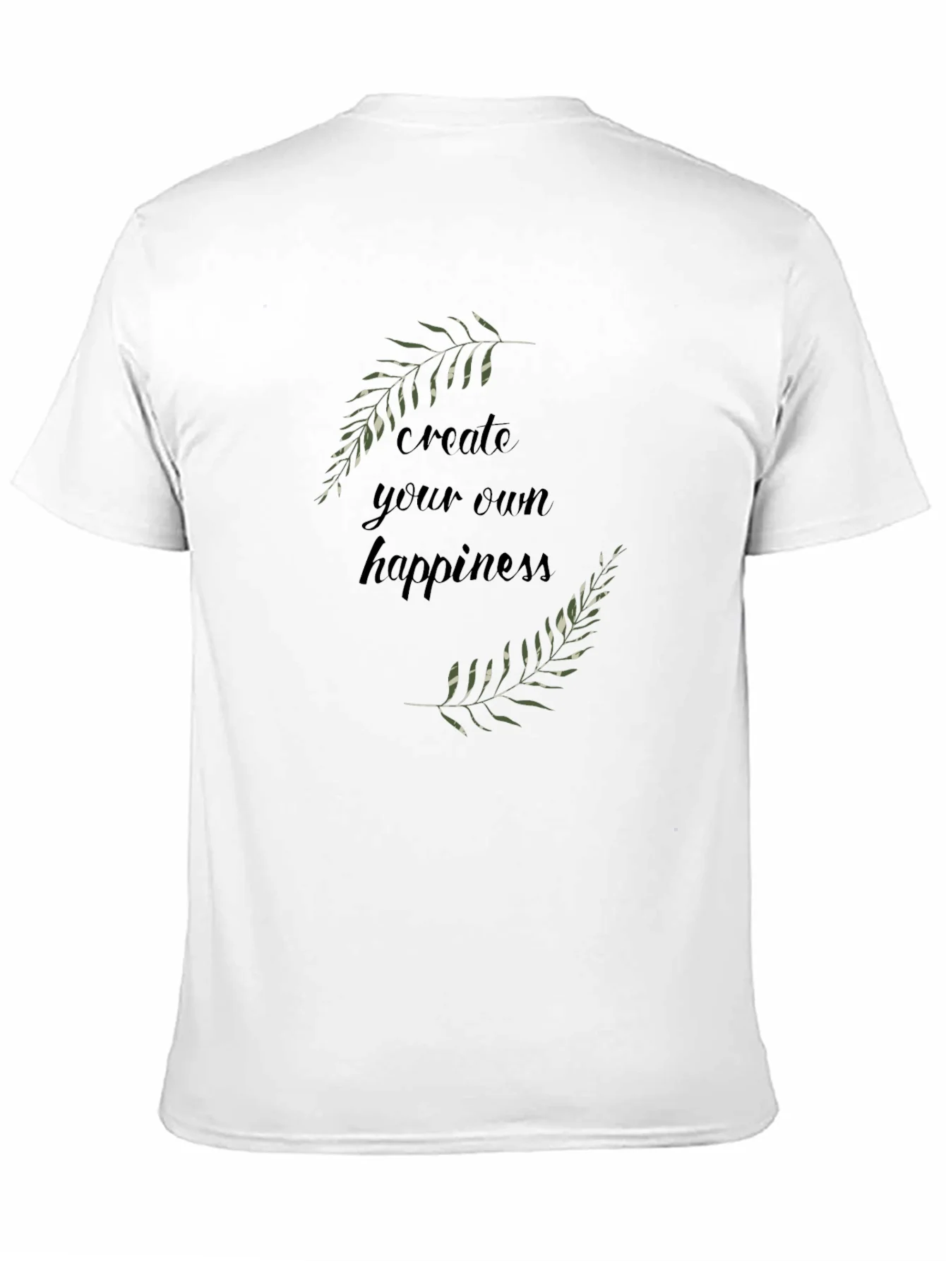 Create Your Own Happiness T-Shirt - Black