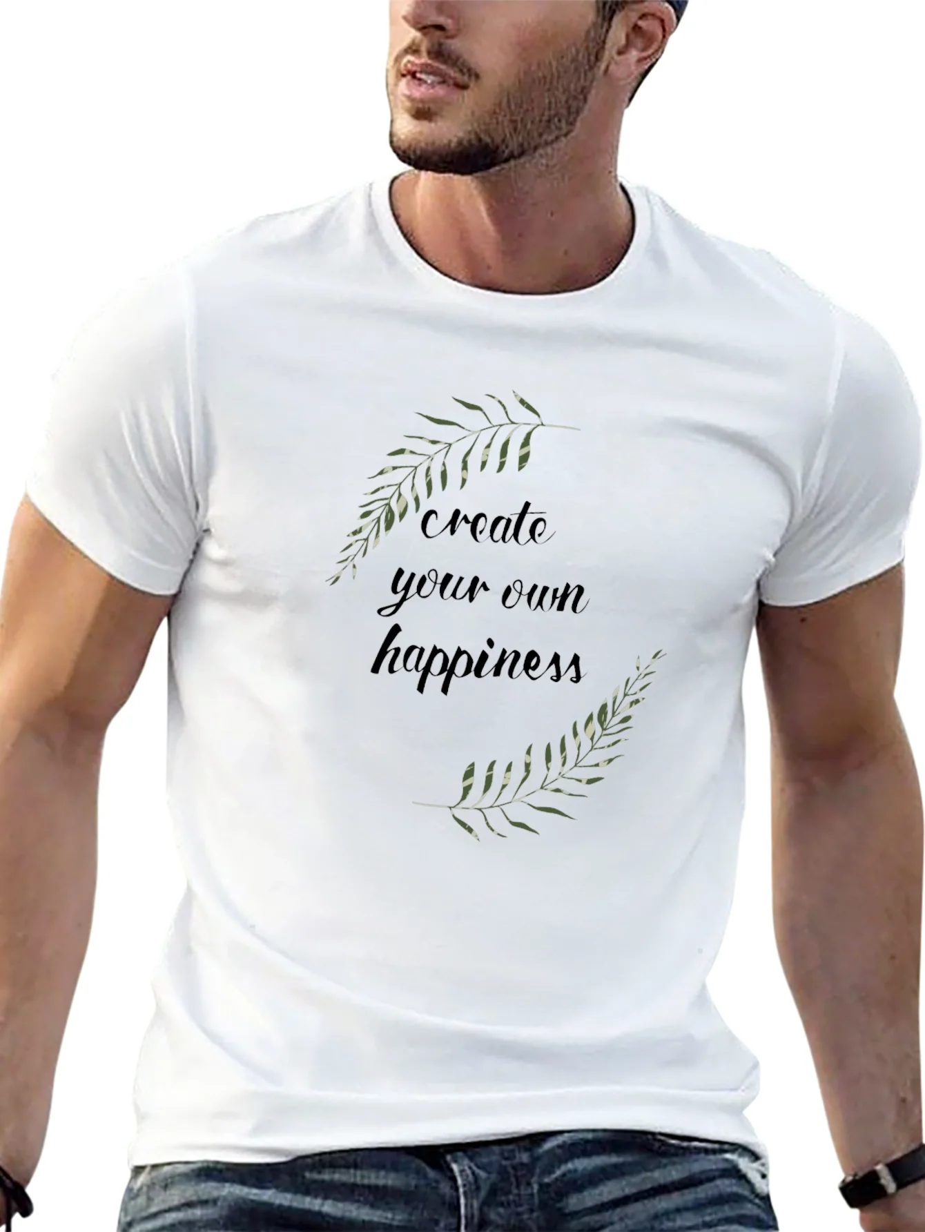 Create Your Own Happiness T-Shirt - Black