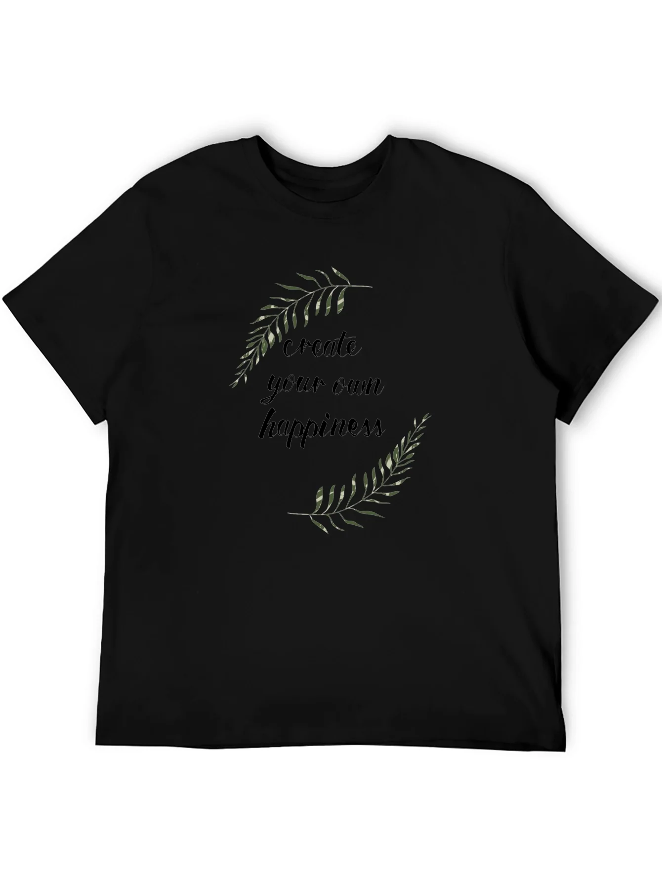 Create Your Own Happiness T-Shirt - Black