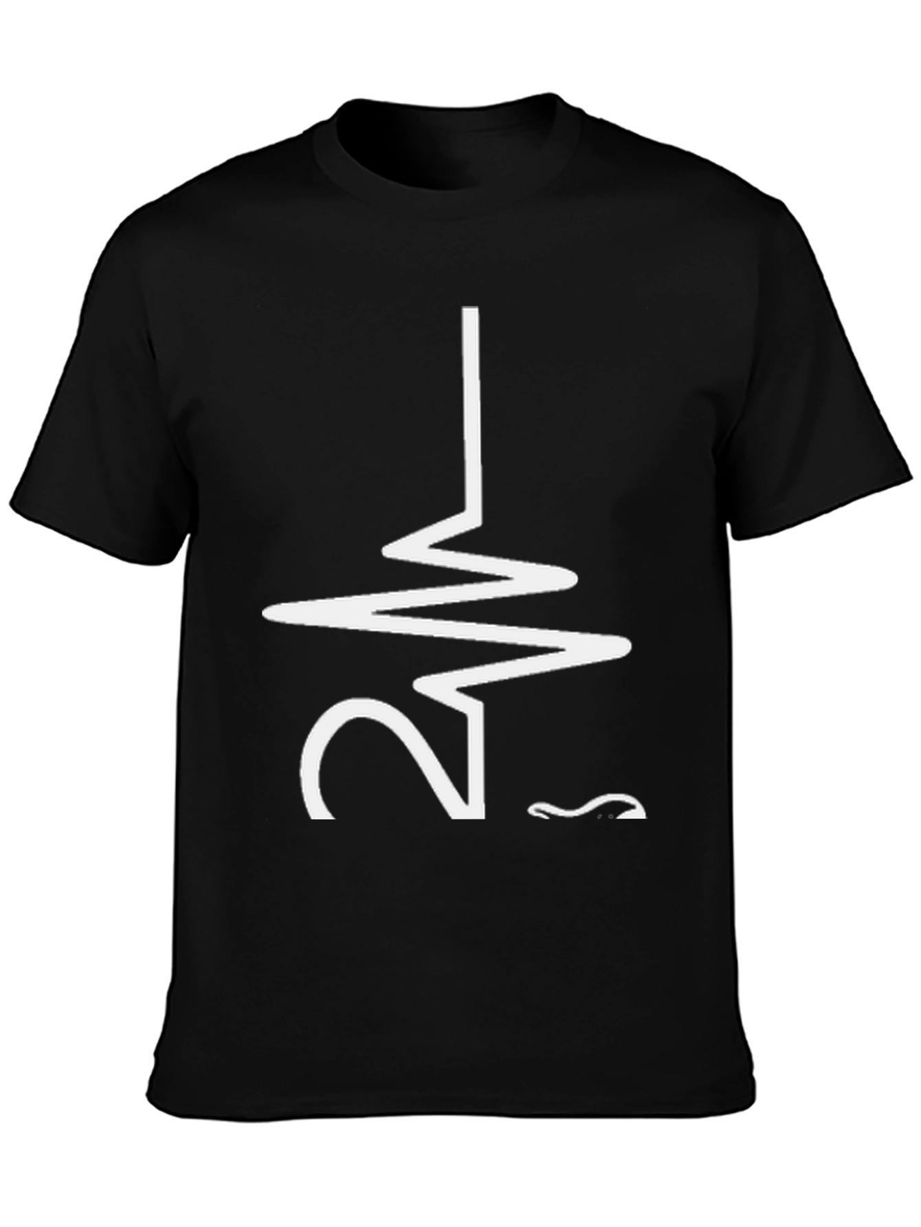 Heartbeat Car Enthusiast T-Shirt - Black