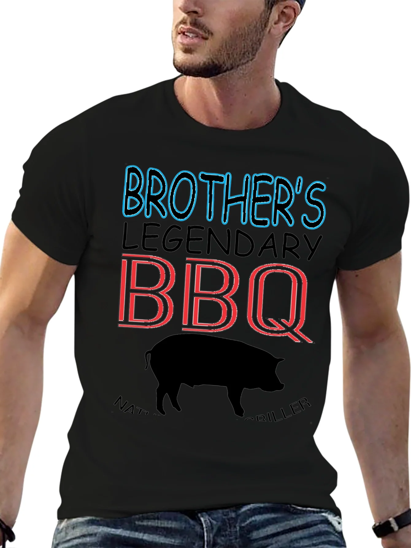 Brothers Legendary BBQ T-Shirt - Grill Master Tee
